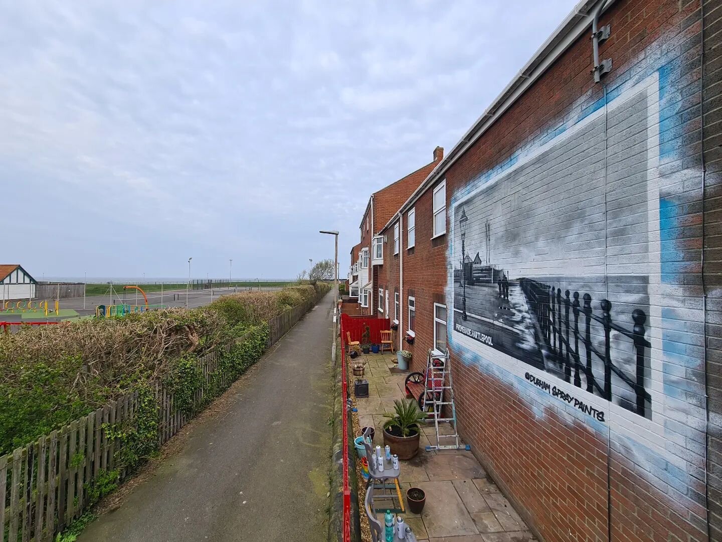 Headland Mural walk at 1pm Tuesday 16th of May. 

The starting point will be at the intersection of Marine Drive and Friar Terrace https://goo.gl/maps/NkXsNnF2gDLBRmMDA

The route length is a 16 minutes mostly flat walk with a stairs/ramp optional se