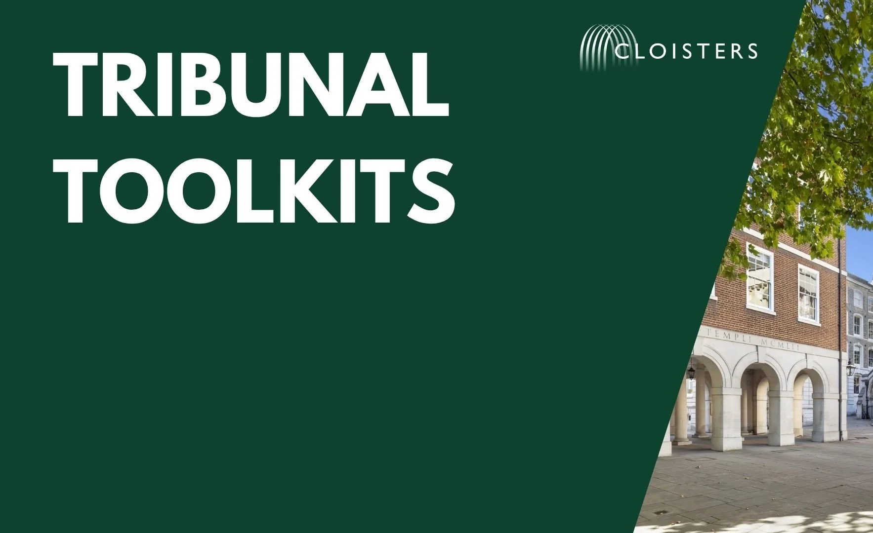 Tribunal Toolkits 2026