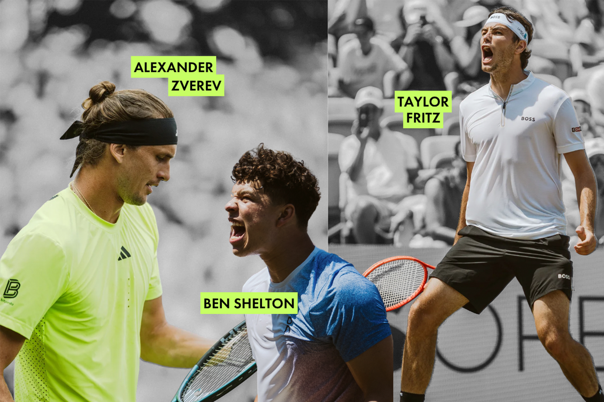 Top-Ten-Asse Zverev, Shelton und Fritz führen das Staraufgebot bei den BOSS OPEN an