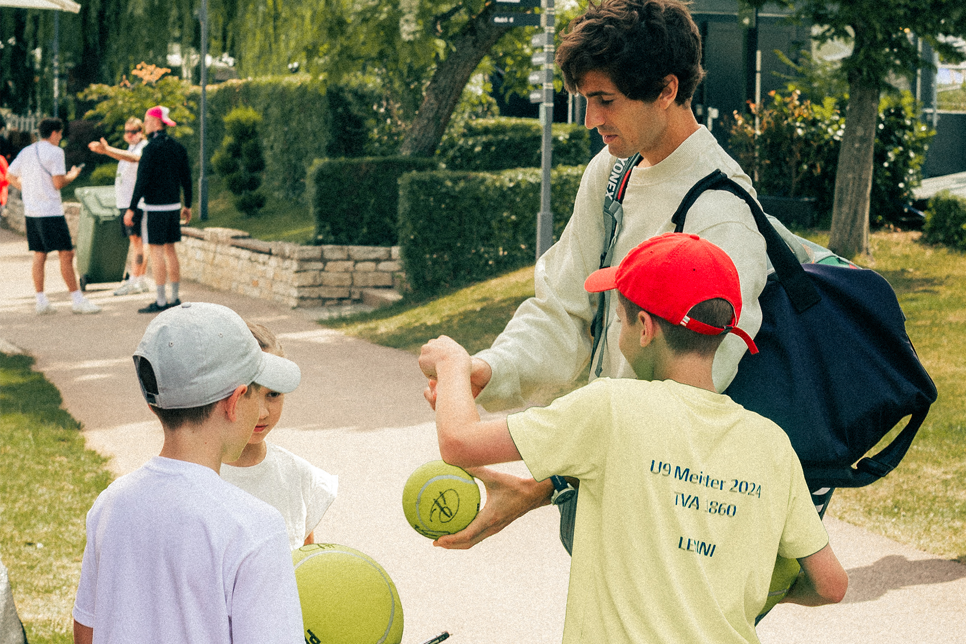 Draw Ceremony, Kids Day and fan activities kick off the BOSS OPEN