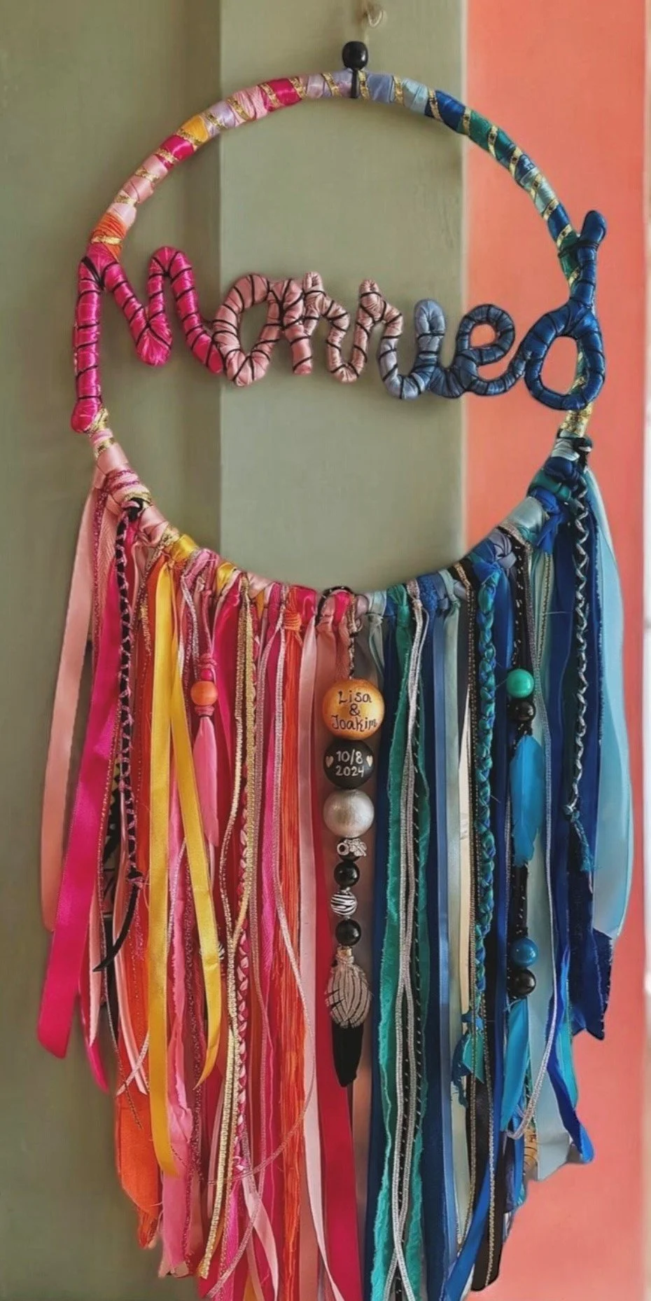 Drömfångare som bröllopsgåva 