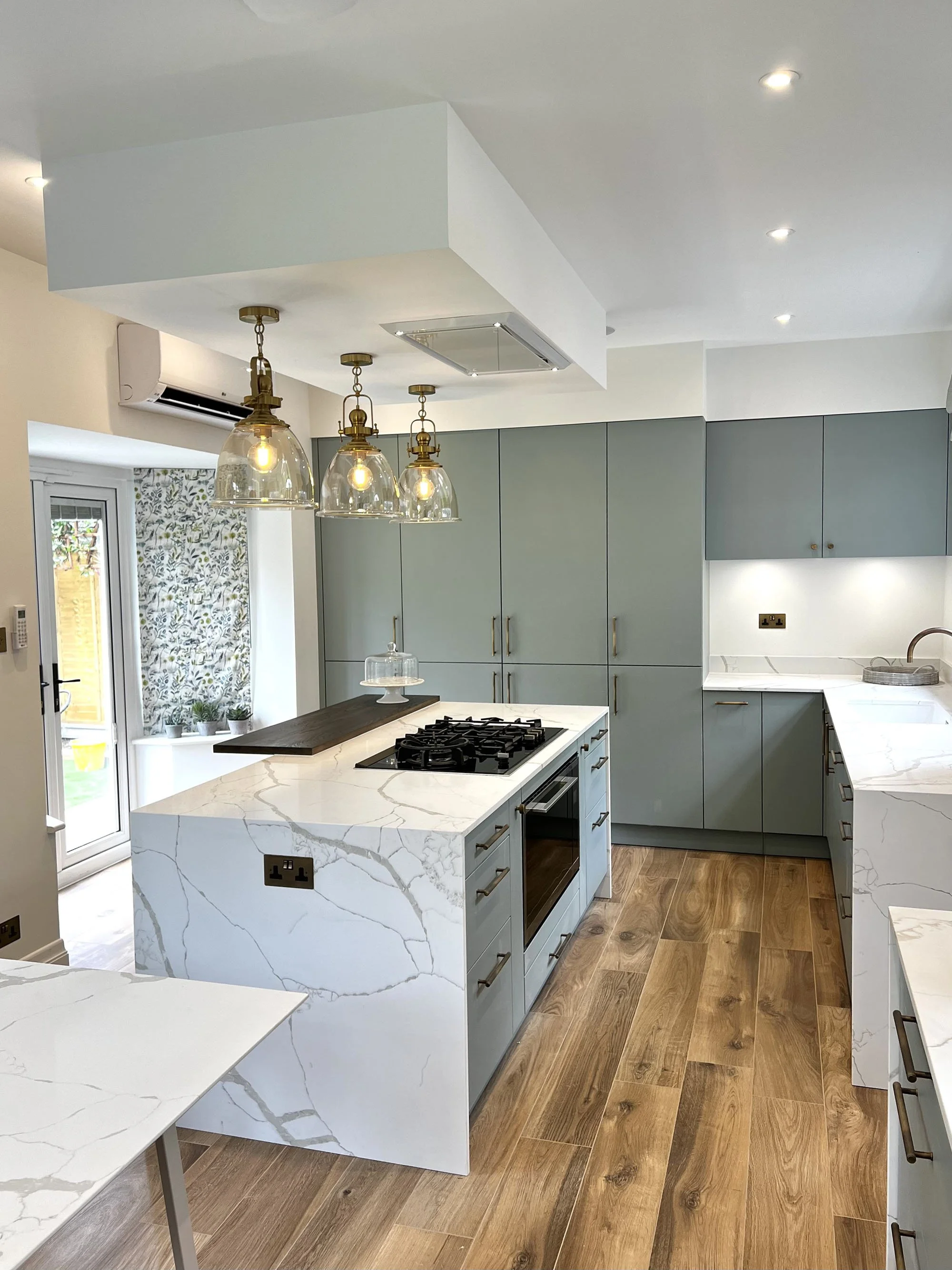 Modern Coastal Pastel Blue Home in Brighton