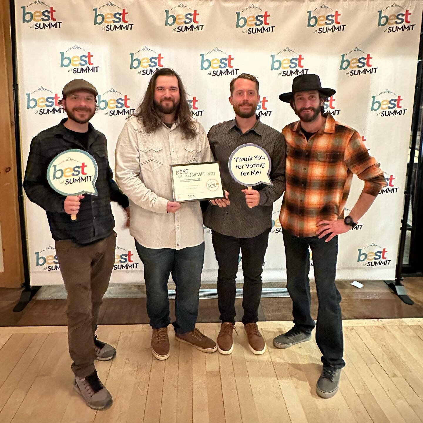 We&rsquo;re thrilled to announce that we were voted &ldquo;Best Local Band/Musician&rdquo; in the @exploresummit Best of Summit 2023!  Thank you to everyone who voted for us this year and for all of the support you&rsquo;ve shown us for the past thre