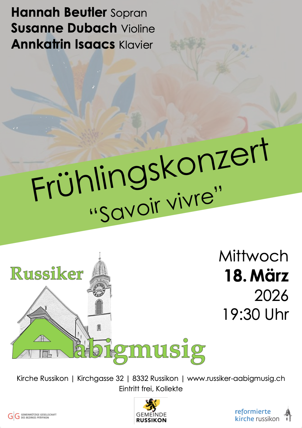 Savoir Vivre - Ein musikalischer Abend