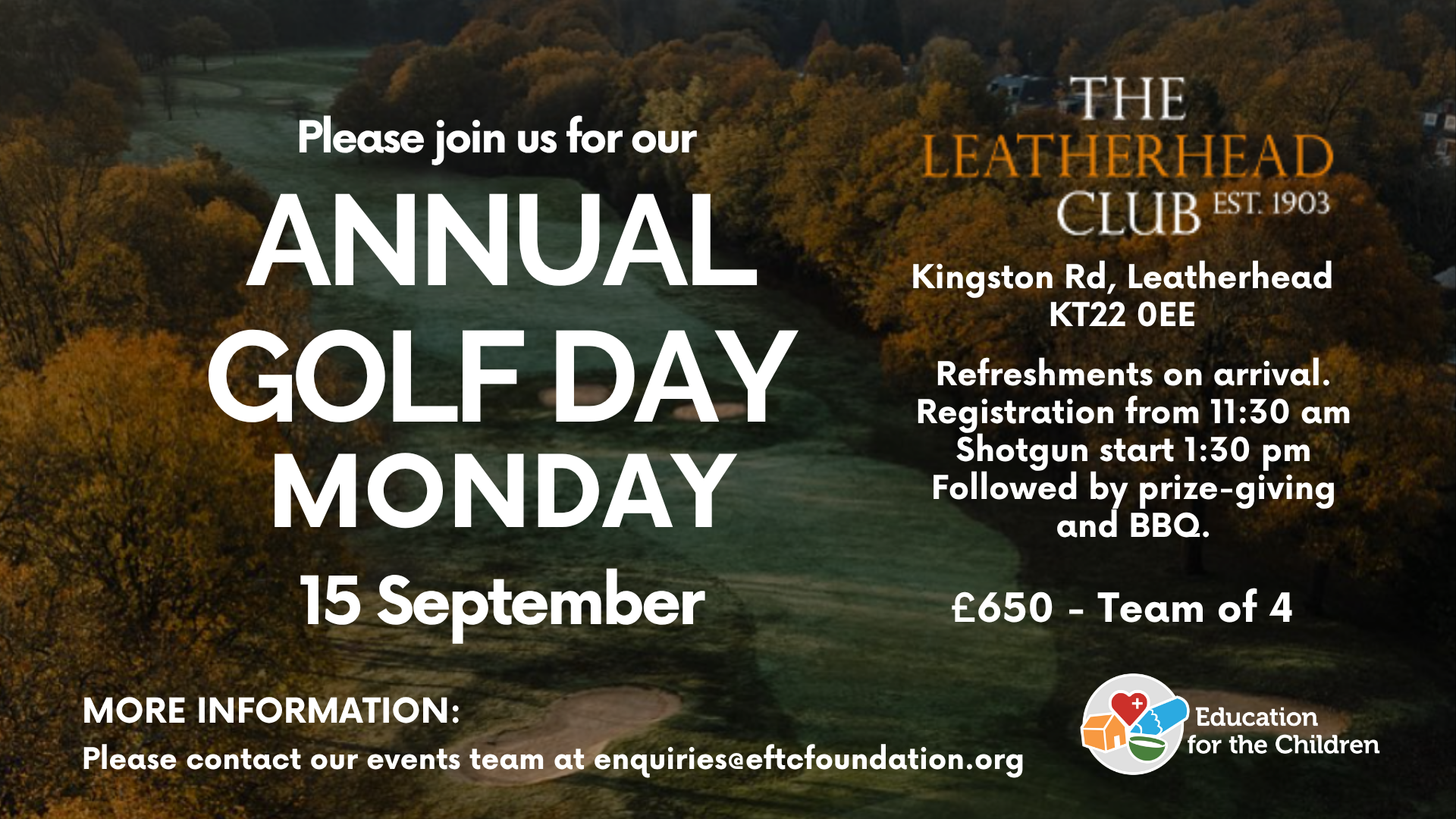 Annual Golf Day