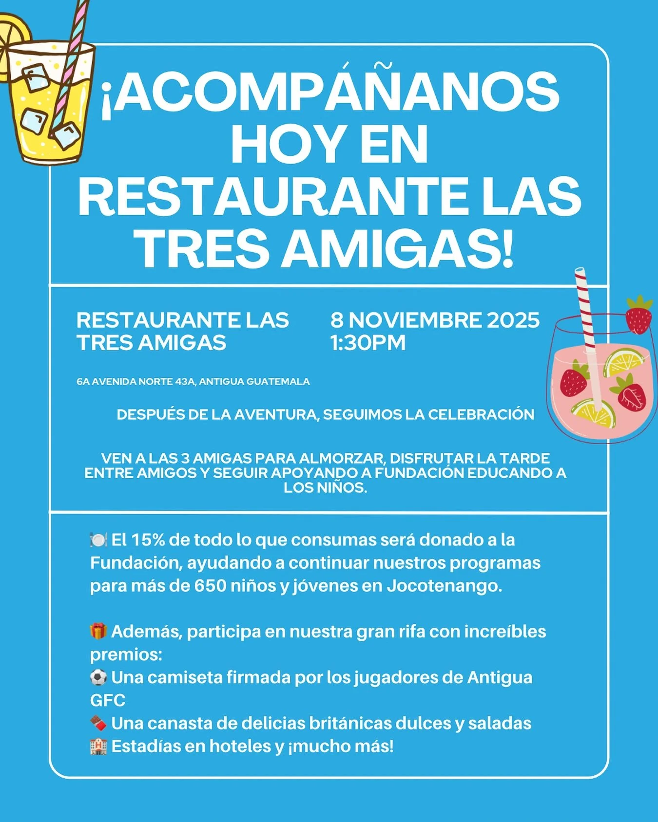 &iexcl;Acomp&aacute;&ntilde;anos hoy! ❤️