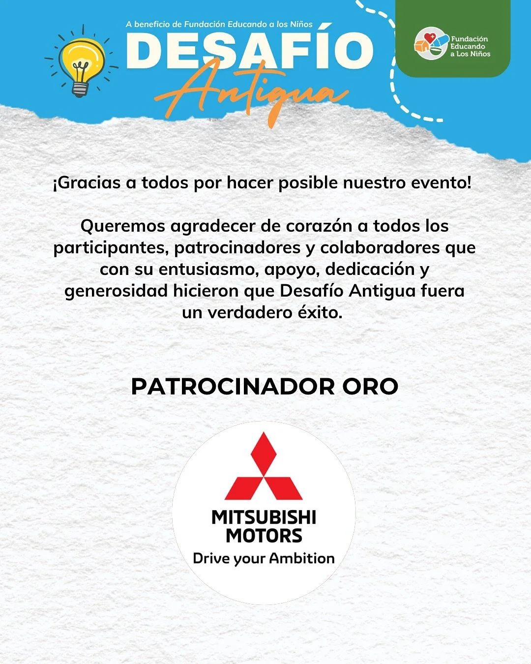 Hace unos d&iacute;as vivimos una aventura inolvidable en Desaf&iacute;o Antigua. 🗝️✨

Personas y empresas se unieron para superar retos, resolver acertijos y disfrutar de una jornada llena de energ&iacute;a, trabajo en equipo y coraz&oacute;n. 💛

