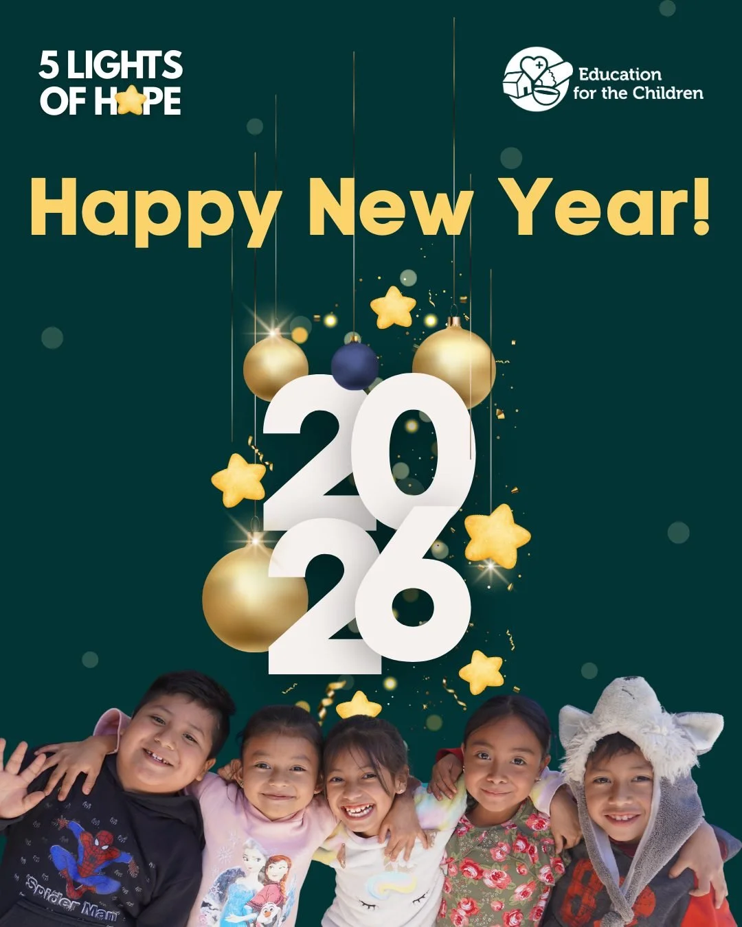✨ Here&rsquo;s to a New Year filled with light, growth, and opportunity.
Thank you for being part of our journey and for believing in brighter futures for our students.

In 2026, may hope continue to shine, in every classroom, in every home, and in e