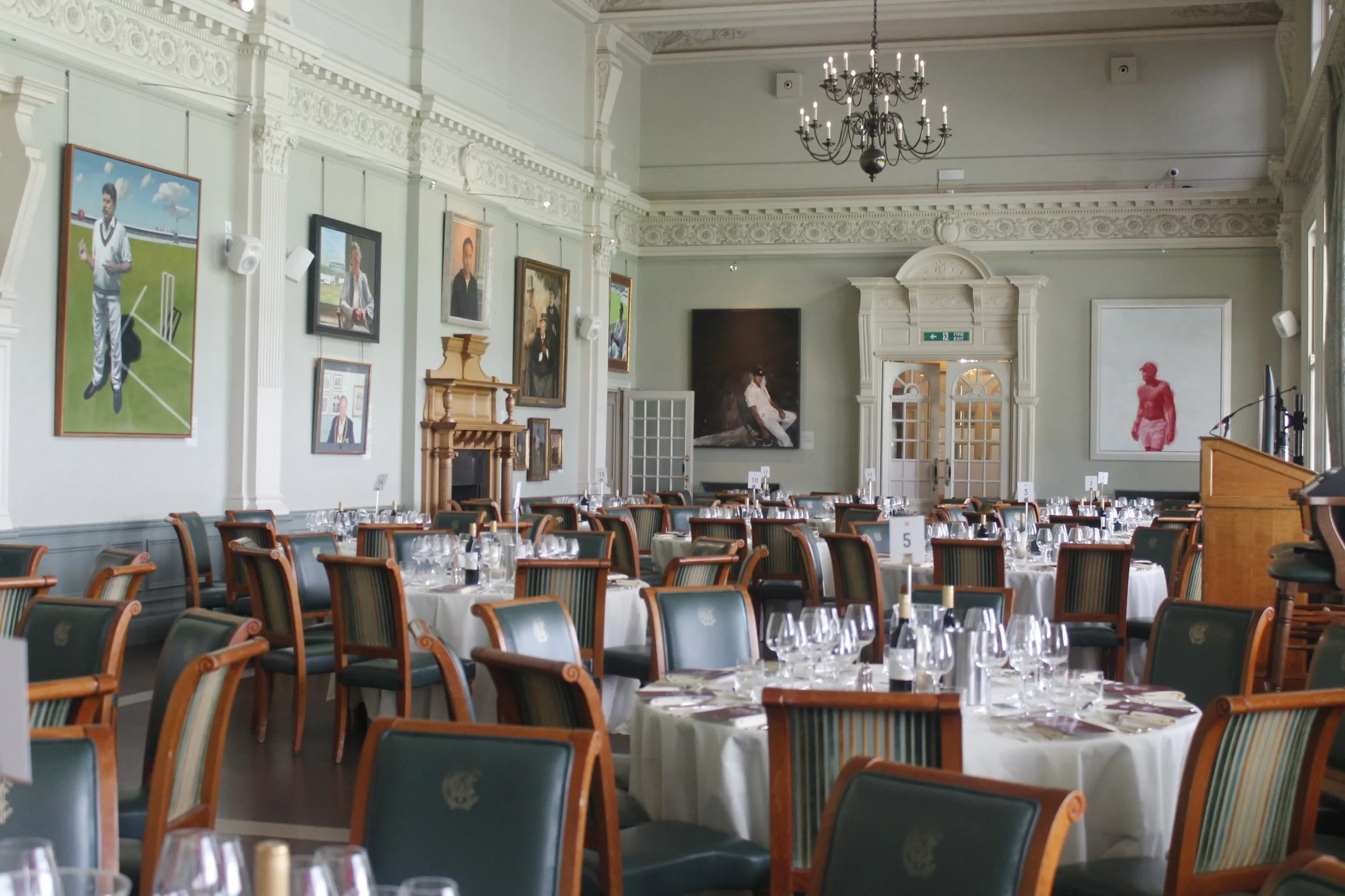 Lunch In The Long Room Lord's Cricket Ground