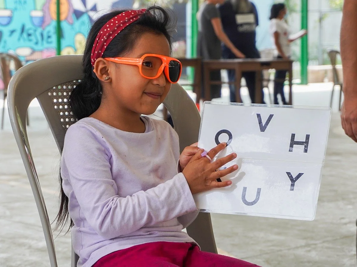 Child With Sight Test