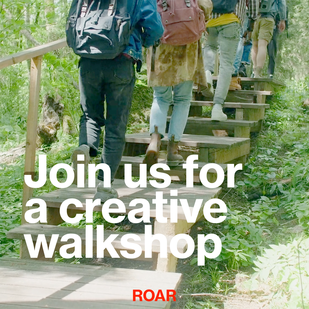 Join us for a creative Walkshop