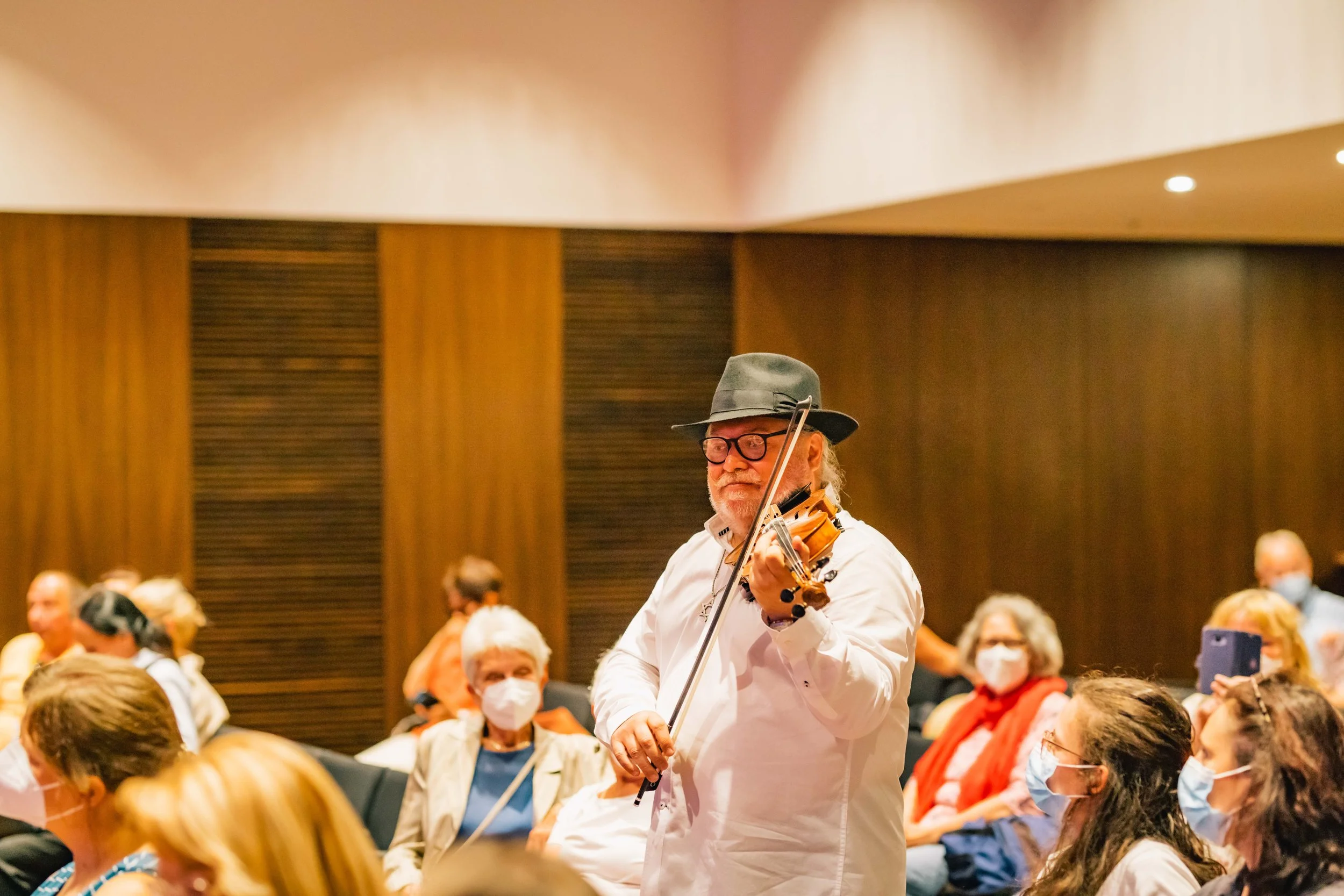 Igor Epstein im Rautenstrauch-Joest Museum (@ForumKulturDialog/Vera_Drewke)