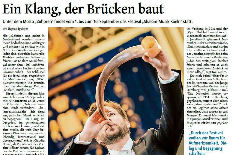 Ein Klang, der Brücken baut