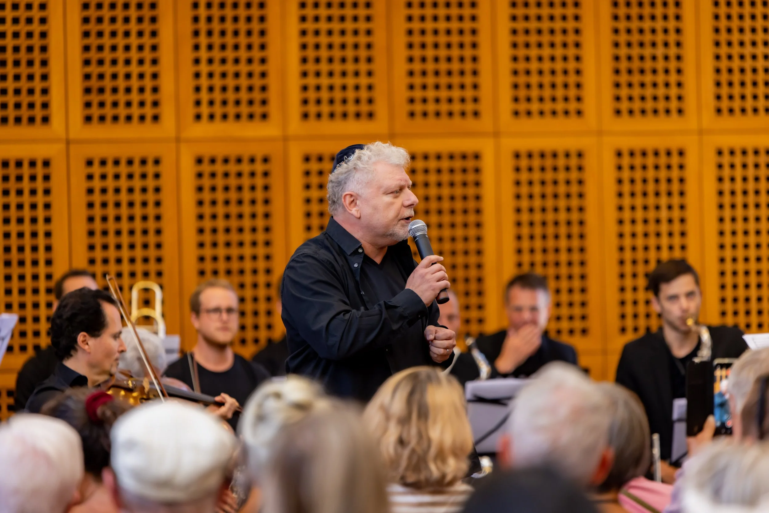 Roman Grinberg im Wallraf-Richartz Museum (@ForumKulturDialog/Vera_Drewke)