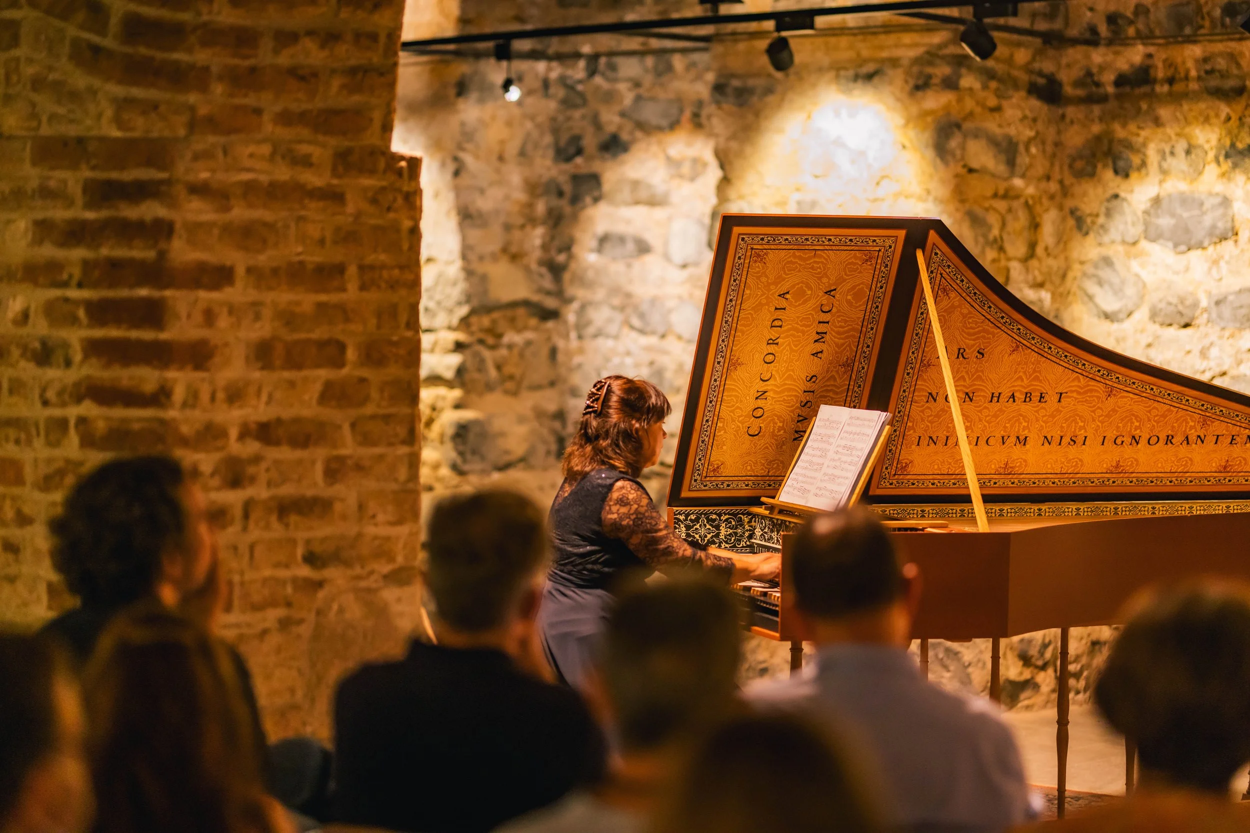 Tatjana Vorobjova im St. Clara Keller (@ForumKulturDialog/Vera_Drewke)