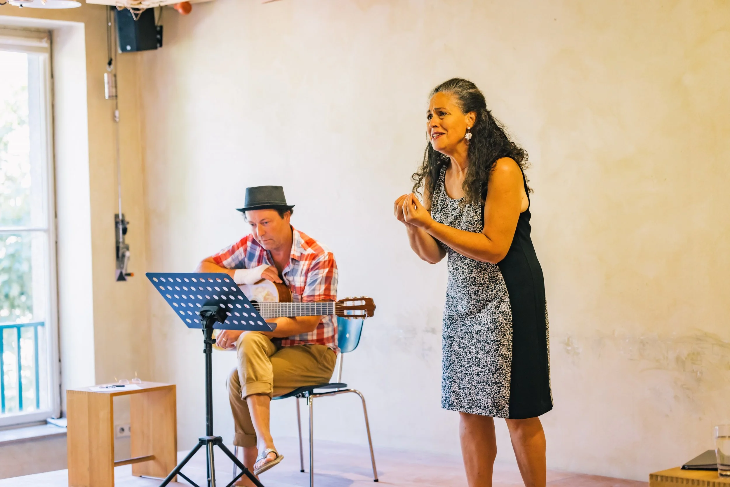 Dalia Schaechter & Christian van Götz im EL-DE Haus (@ForumKulturDialog/Vera_Drewke)