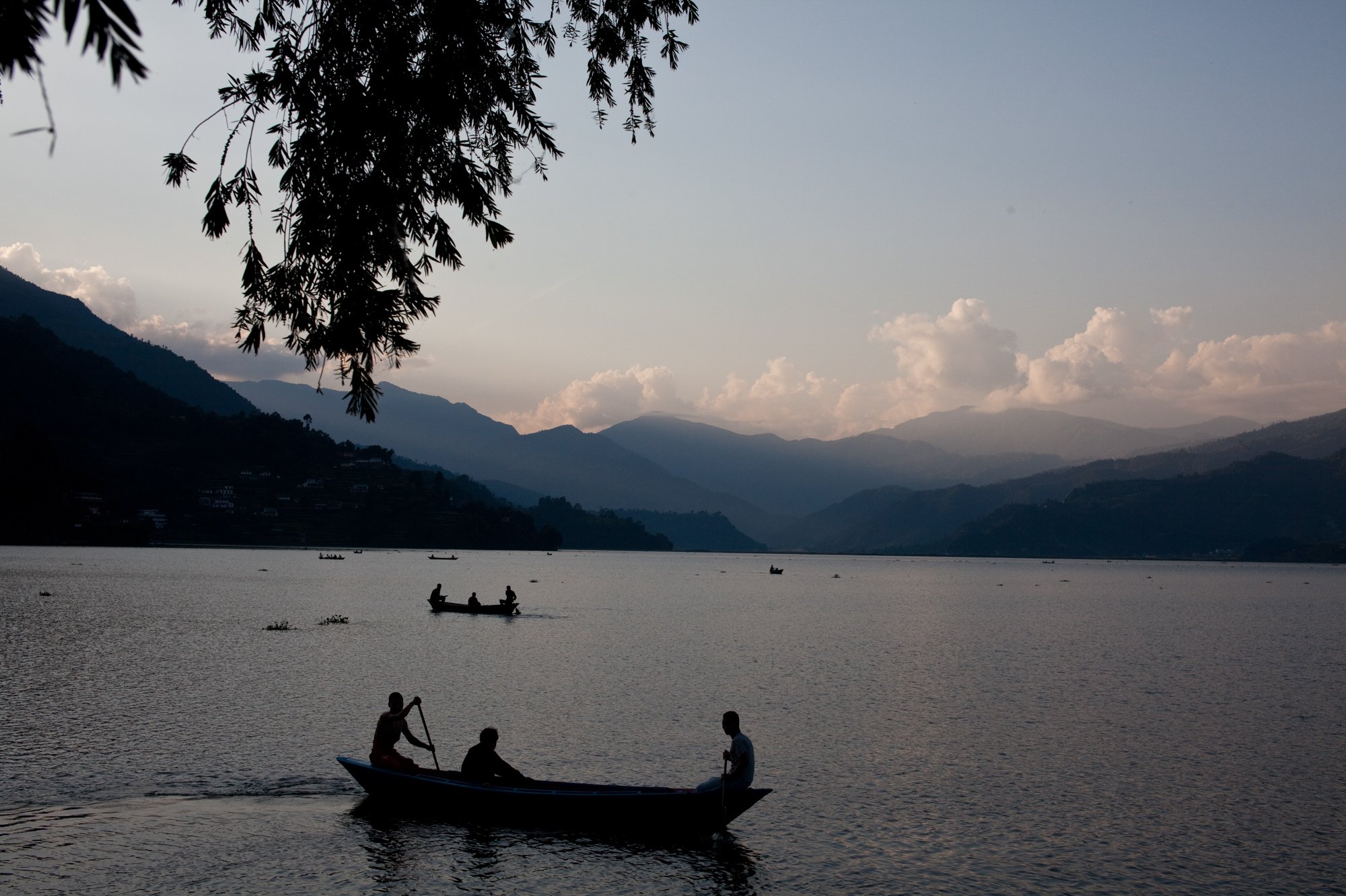  Phewa Lake, Pokhara, Nepal. 