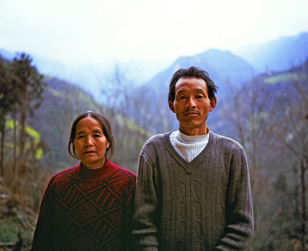  Su Cheng Xing and Lin Jun Xiu, Cha Yuan village, Gansu Province, China. 