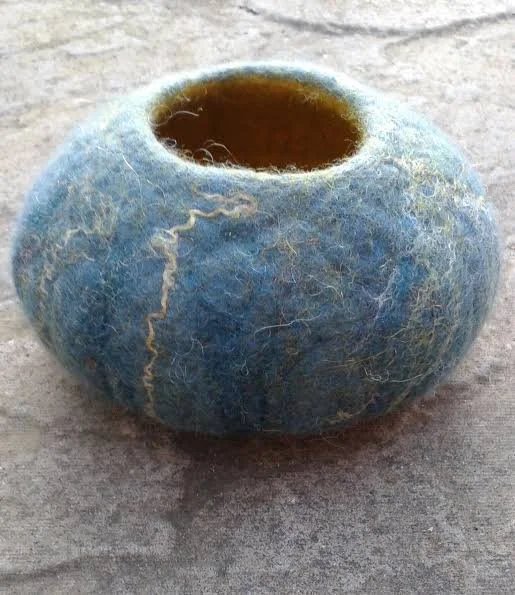 Wet Felting Vessel Workshop