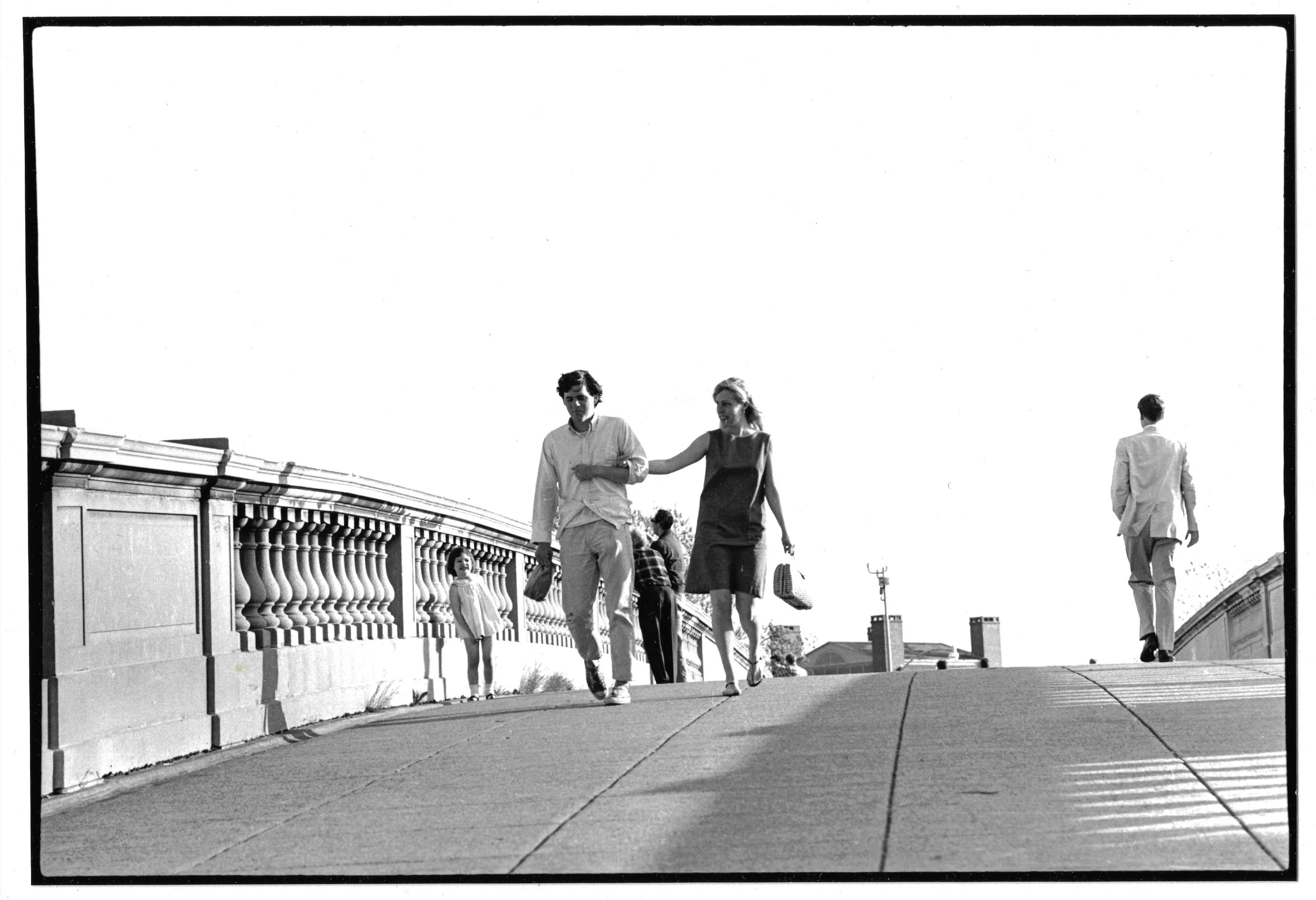 Couple on the bridge