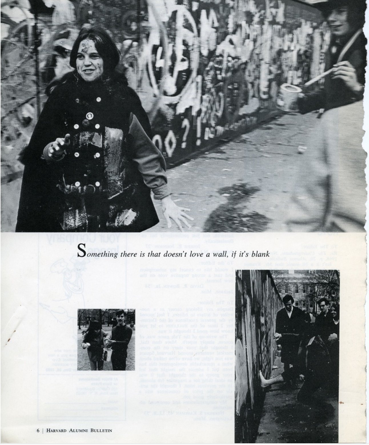 Harvard Magazine 12-23-68 page 6