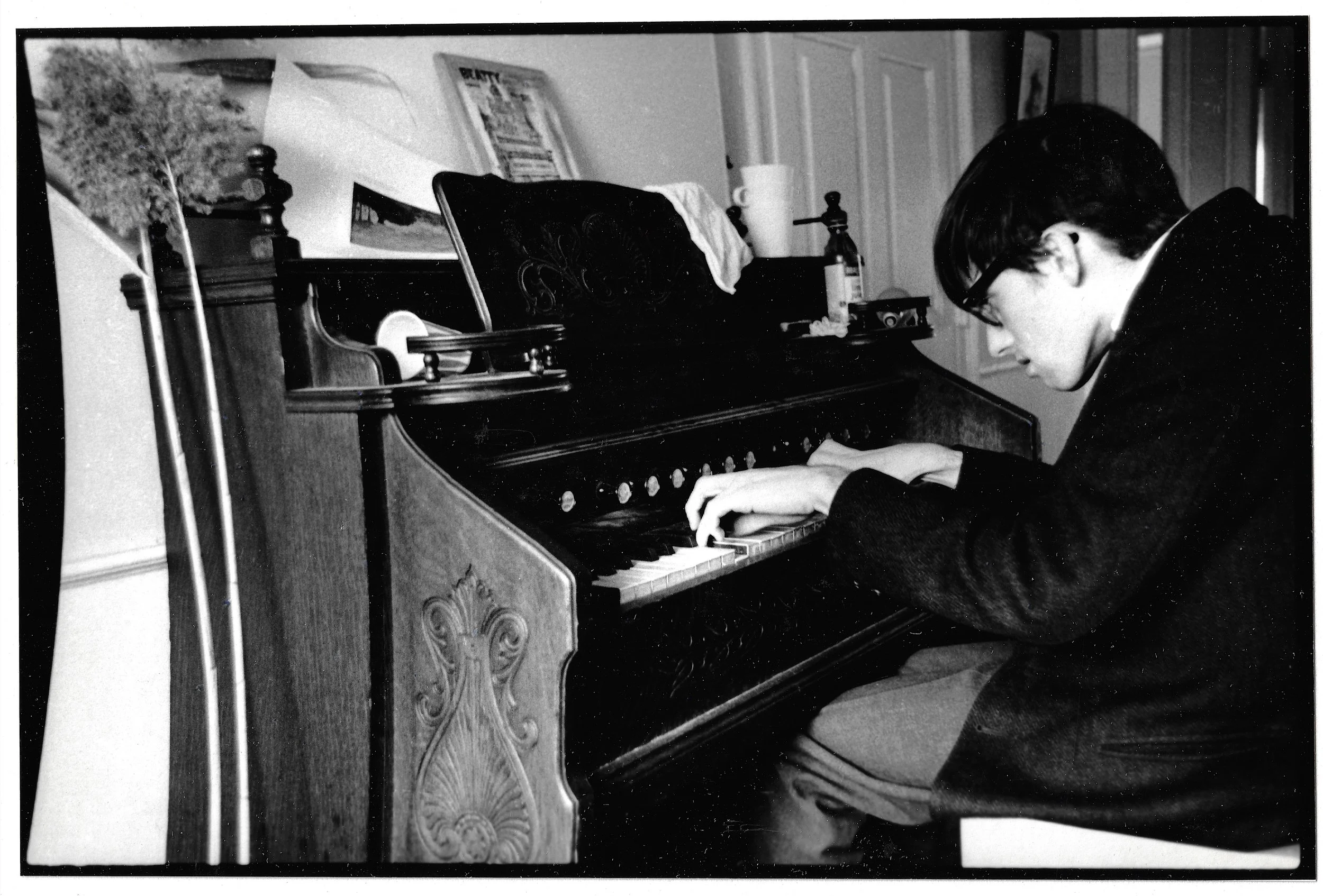 Mitchell Alexander Miller at the piano
