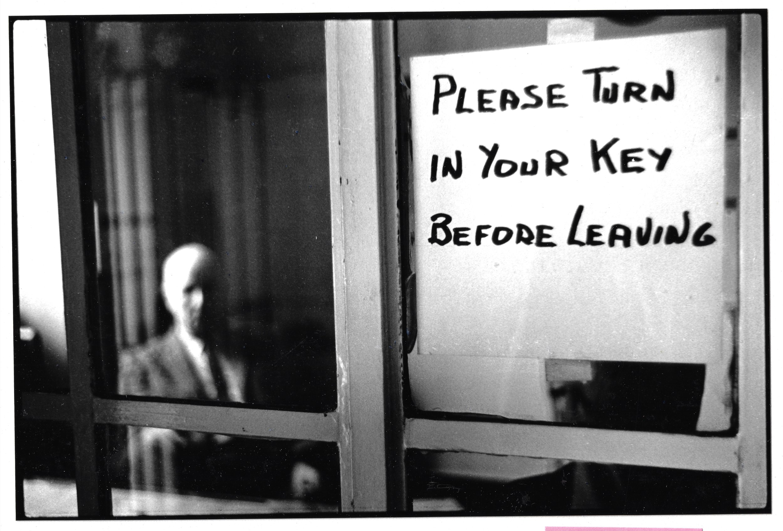 Last day of the term - gatekeeper at Lowell House