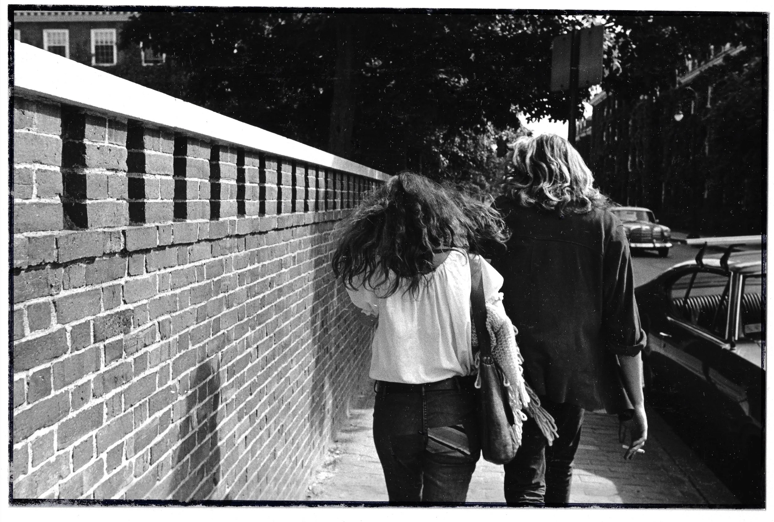 A unisex couple perhaps photographed in 1979.