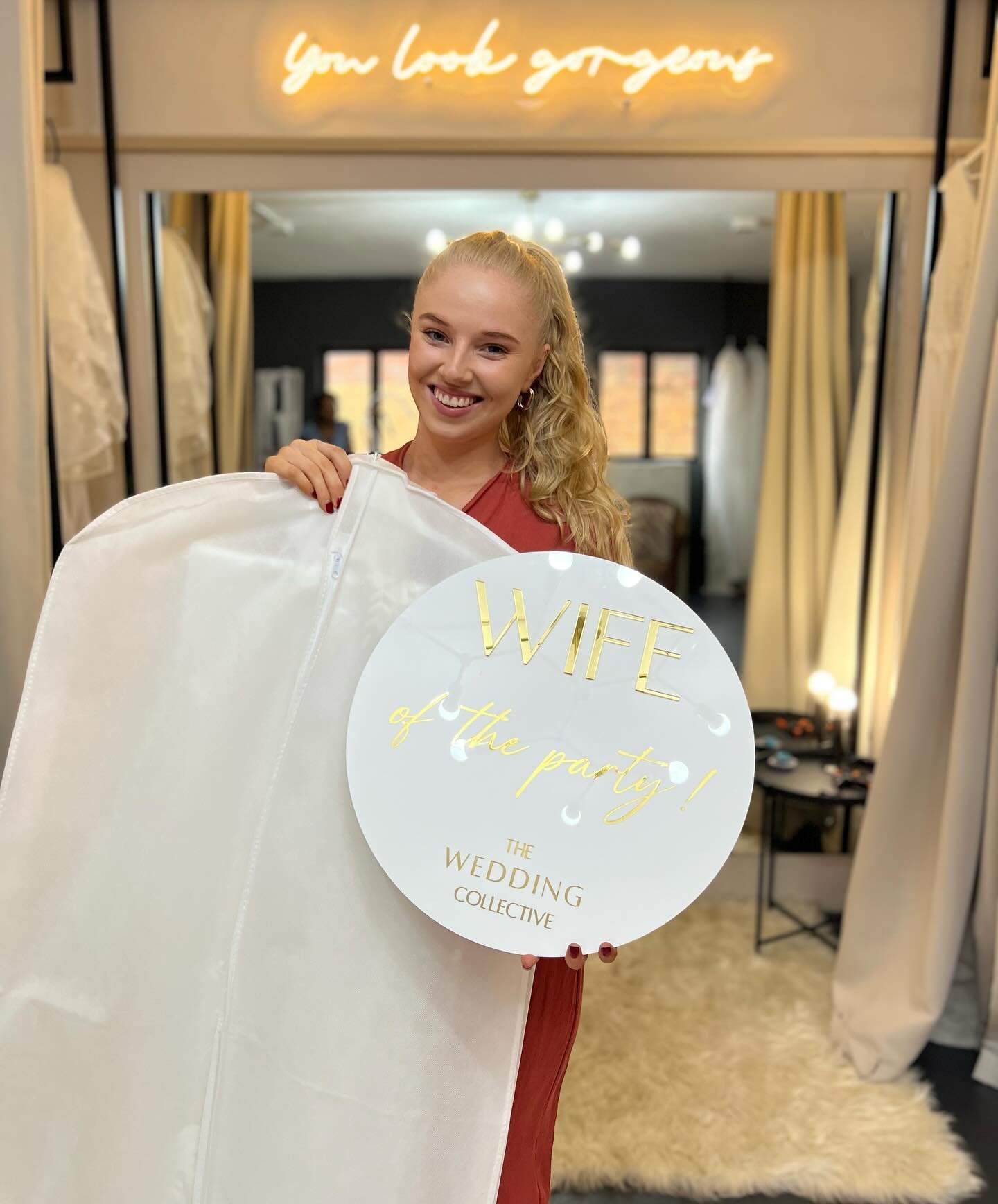 It&rsquo;s almost time for your big day dearest Michaela! 😱😍 Thanks for the most incredible journey, we loved every second of creating your dream @wishboneandivory #weddingdress and know you are going to be a drop dead gorgeous #TWCrealbride May yo
