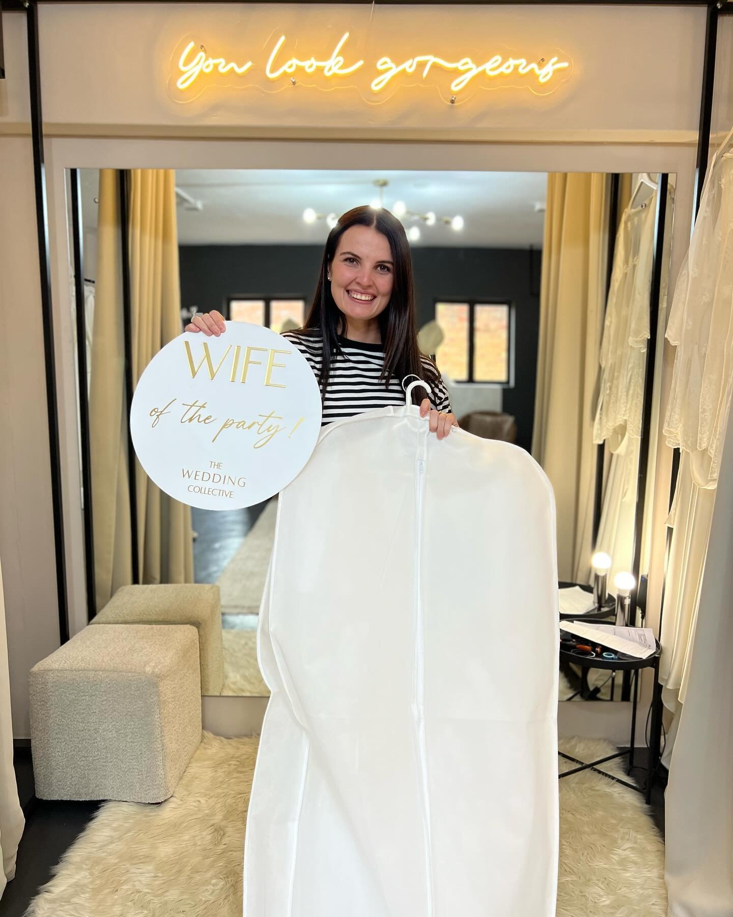 It&rsquo;s our incredible #TWCrealbride Chrisna&rsquo;s wedding day today! Chrisna, what a blessing you are to the world. Your bubbly personality and excitement about your wedding dress was so amazing to witness. You brought so much joy to our studio