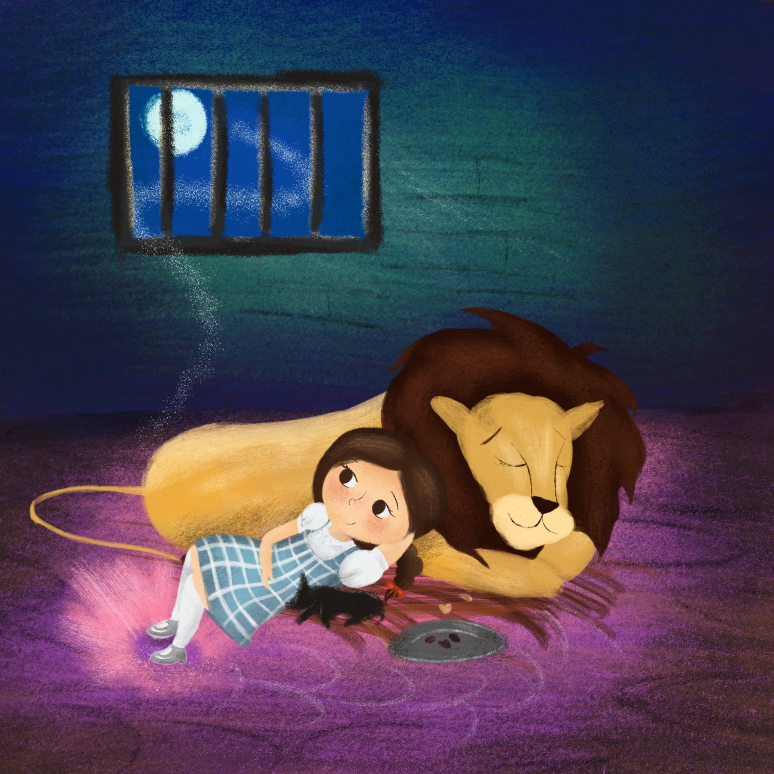 Dorothy and The Cowardly Lion