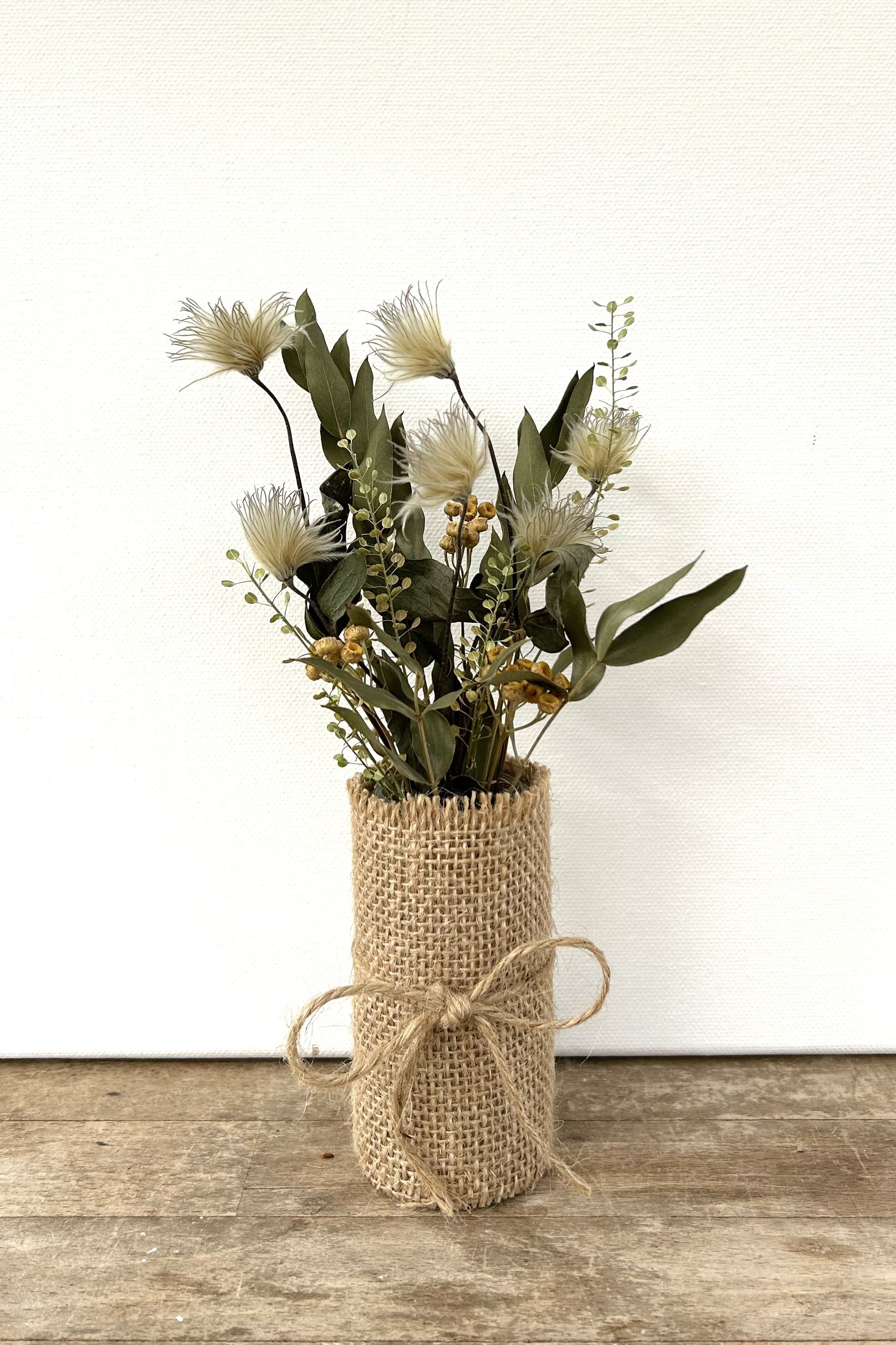 Small Jar Arrangement - Spring Clematis