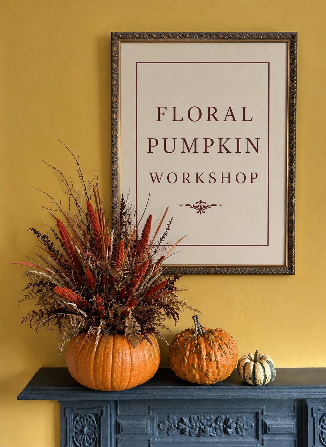 Floral Pumpkin Workshop