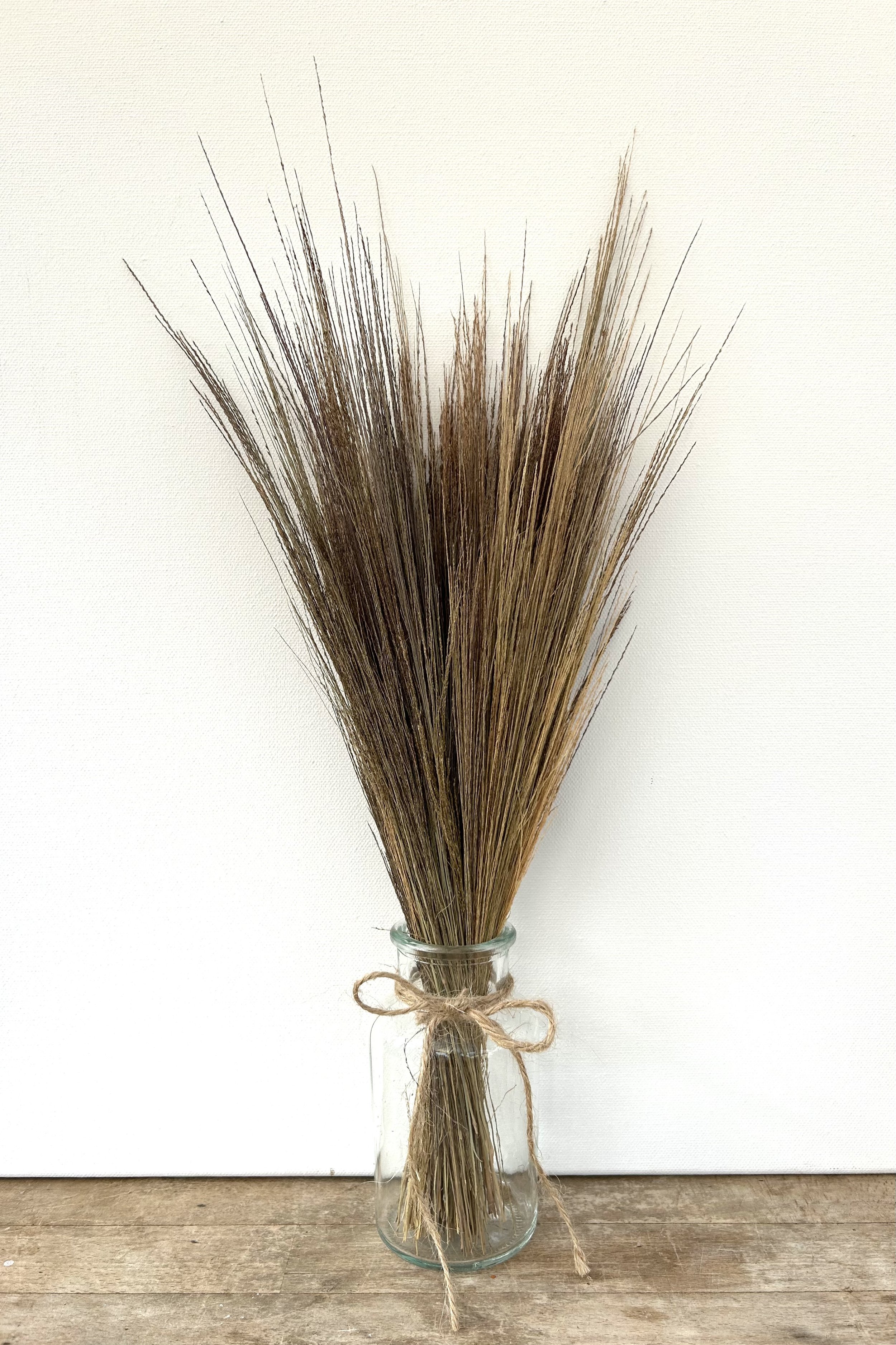 Apothecary Style Jar With Grass