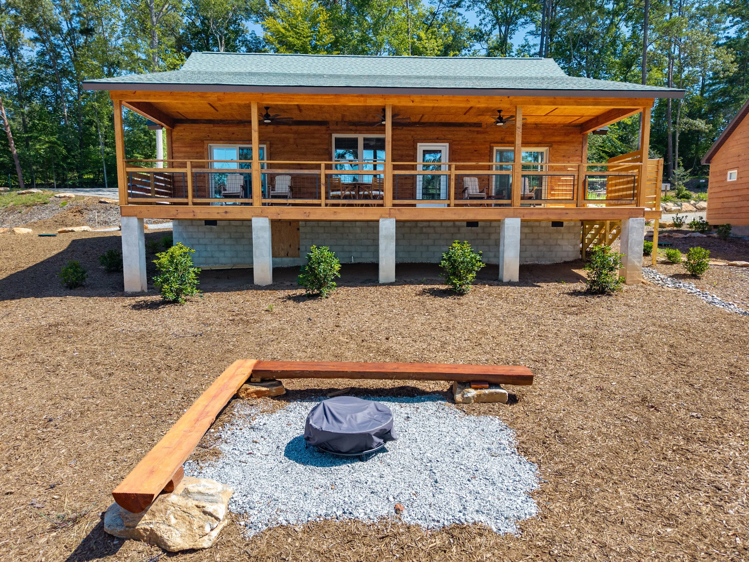 Whispering Pines Cottage on Keowee, Sleeps 4, fire pit, on Lake Keowee, bring boat, launch from Gap Hill Landing. 