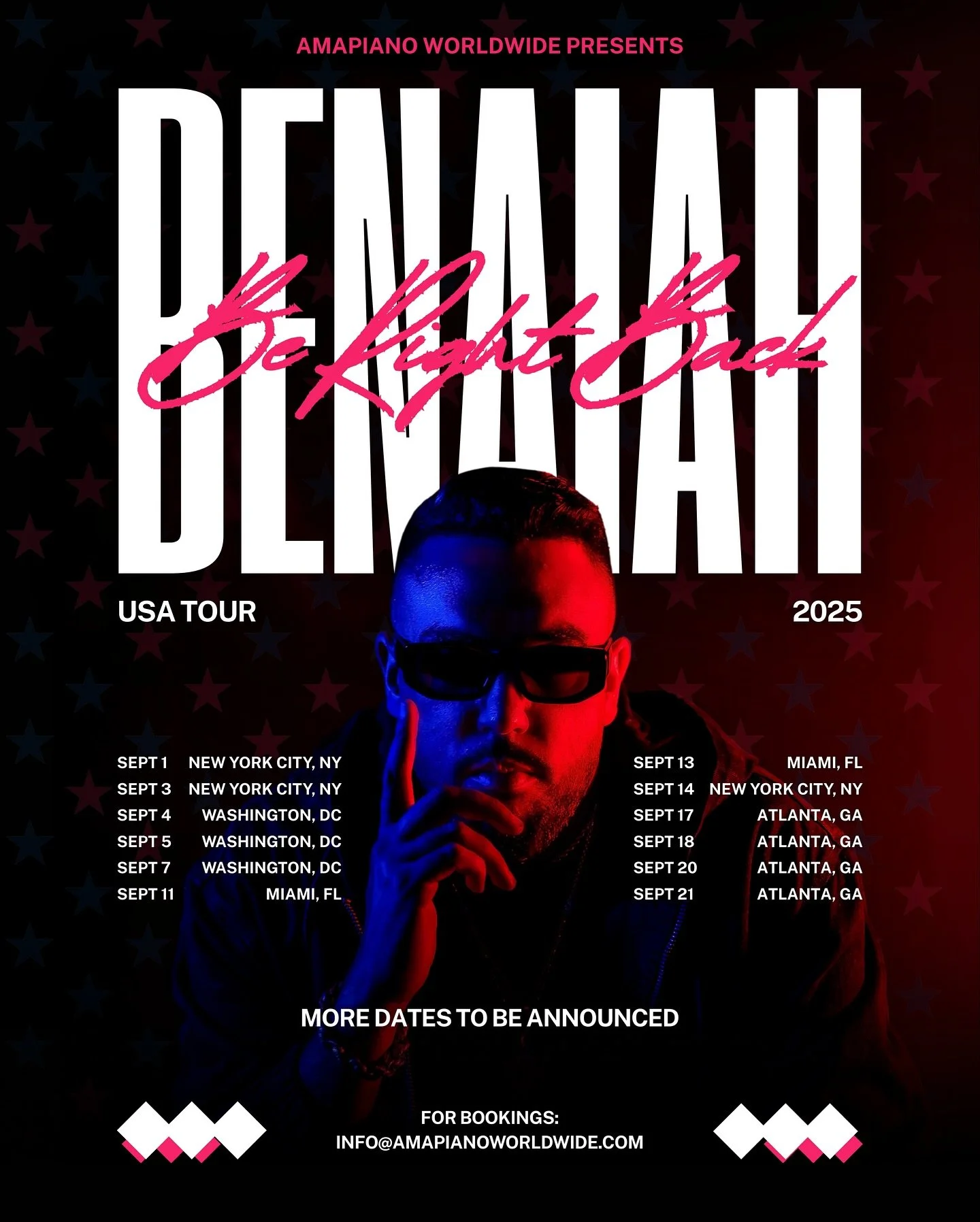 BRB 🇺🇸 

And so it begins! Very excited and grateful for everyone jumping on board and making this happen 🙏 Can&rsquo;t wait to rock with you guys this month 🤘

More dates coming soon...

📸 @olaluxphotography
