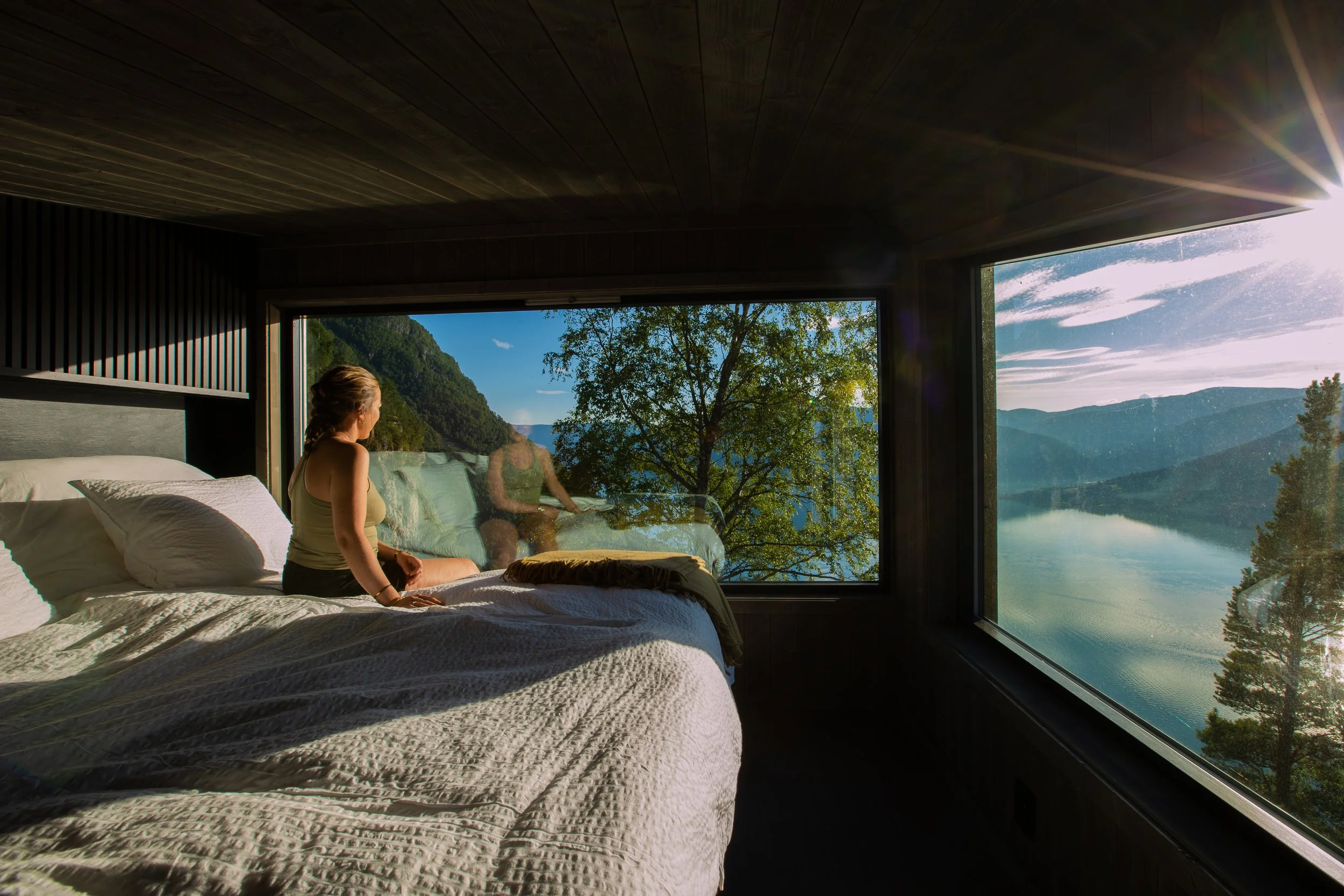 The bedroom