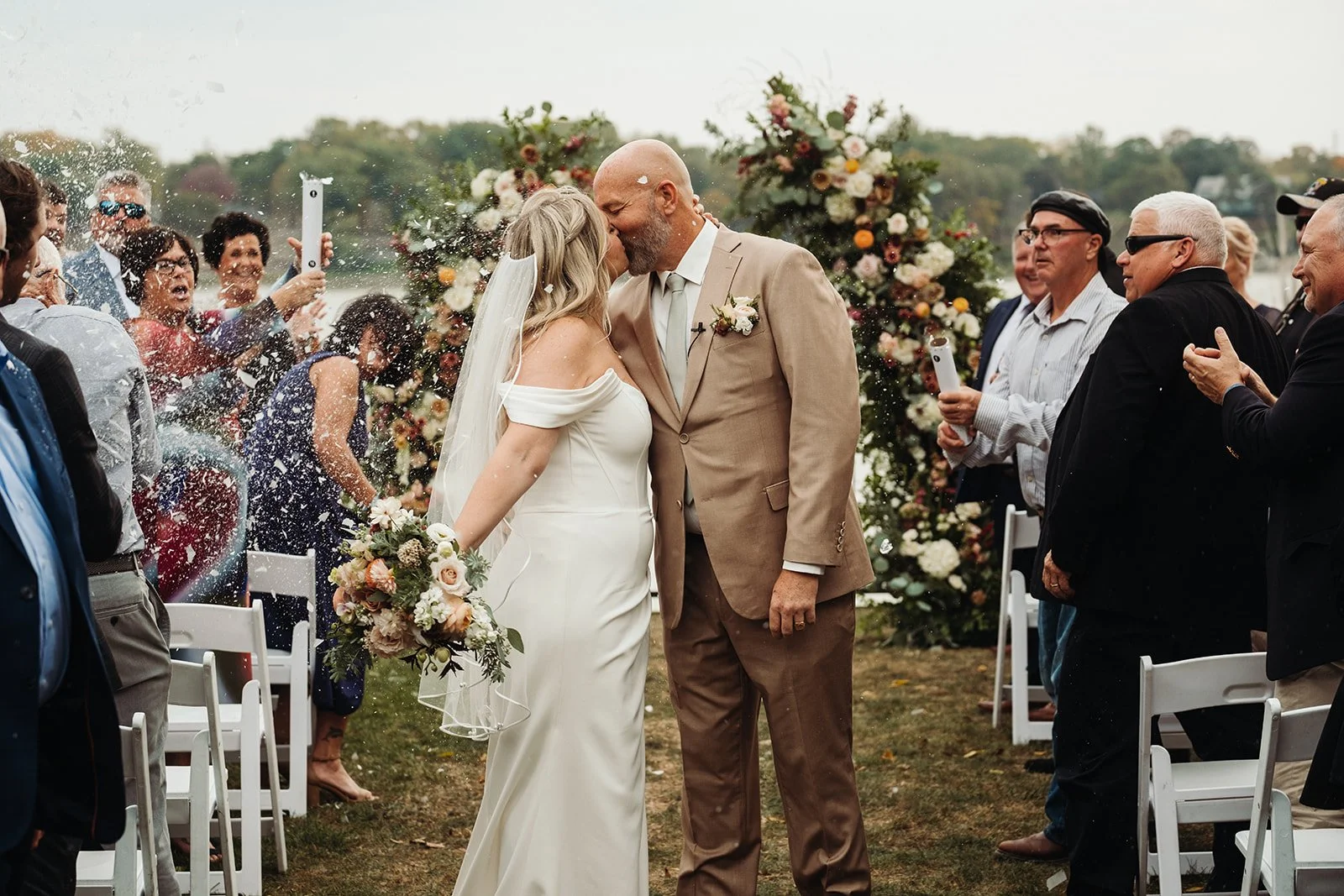 Elegant Fall Wedding at Toledo Country Club