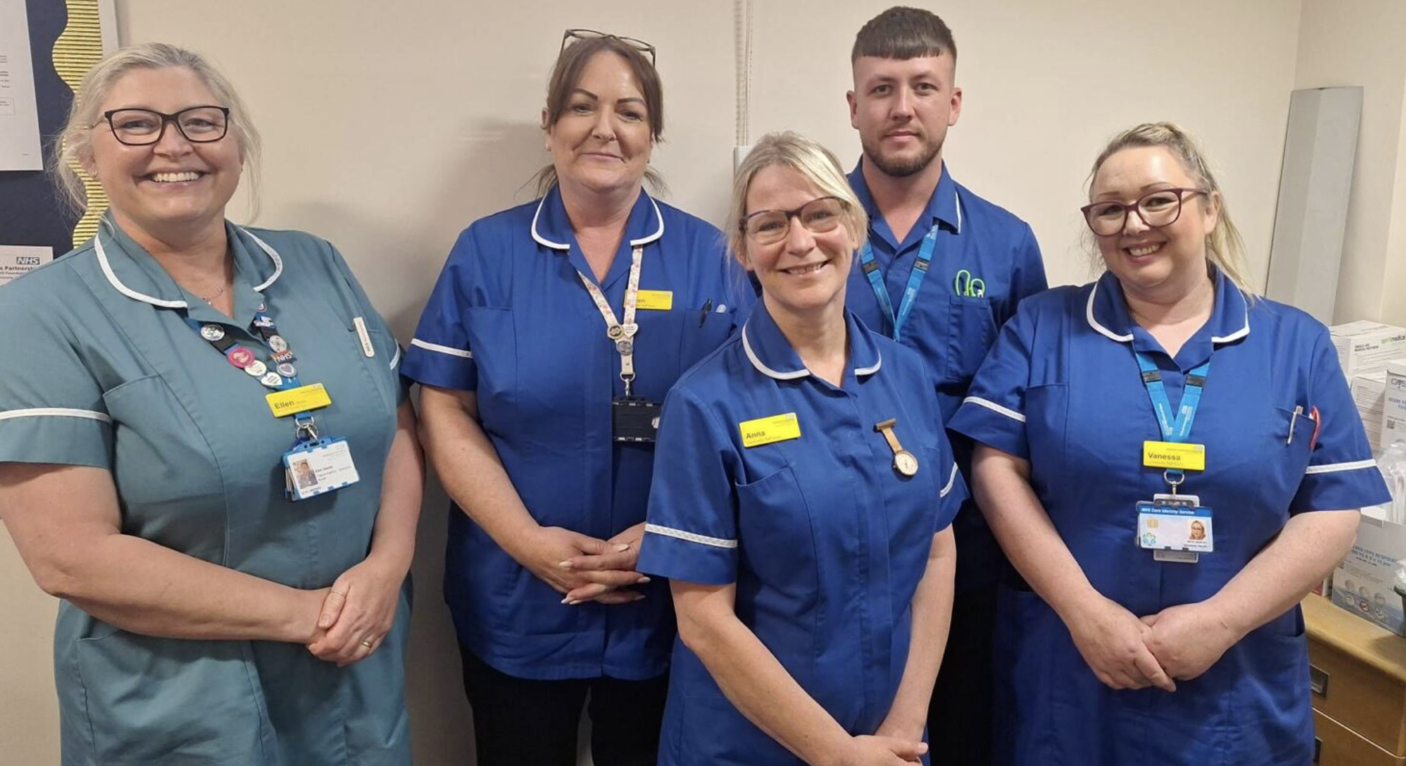 Community nurses thanked for lifesaving actions