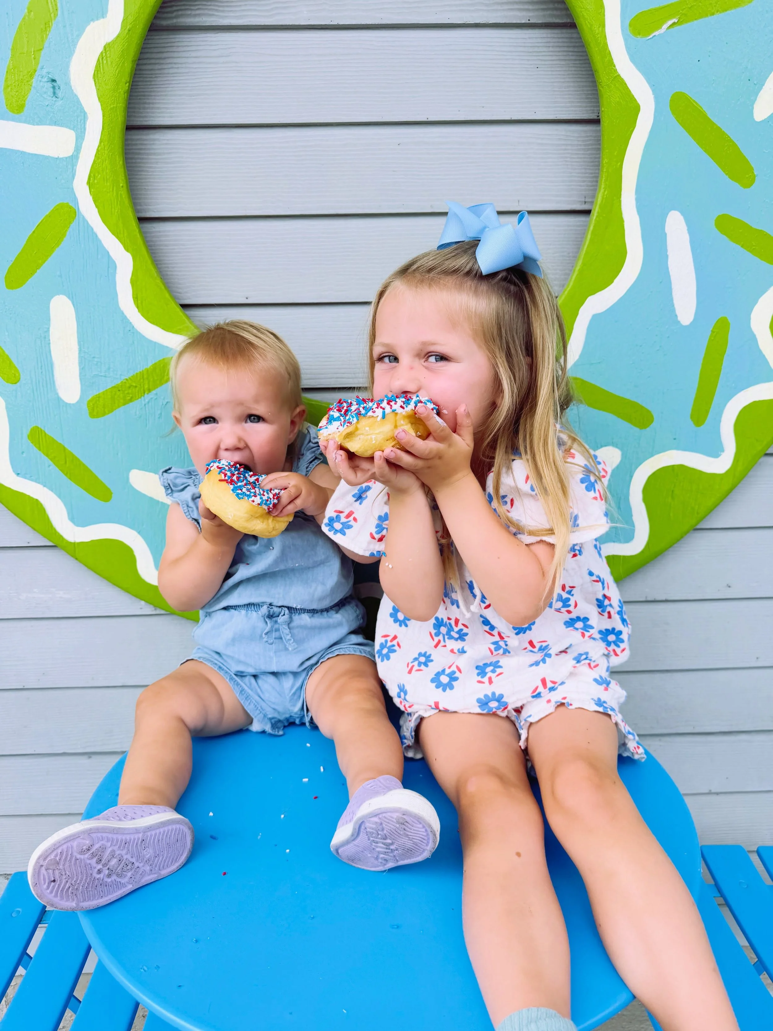 What&rsquo;s better than ringing in the 4th of July with a sprinkled donut at Willoughby&rsquo;s! Happy 4th everyone!