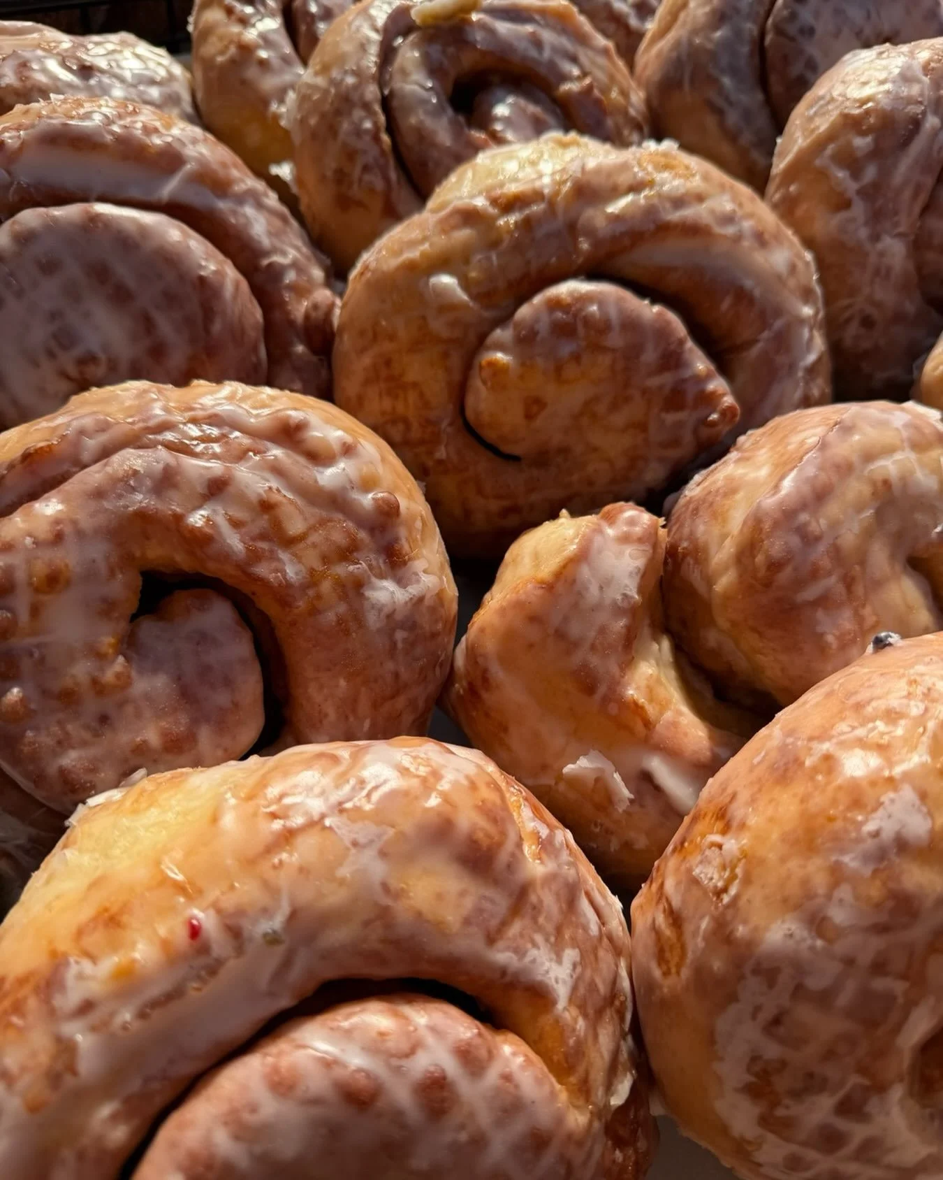 Roll into the weekend with one of our delicious cinnamon rolls!