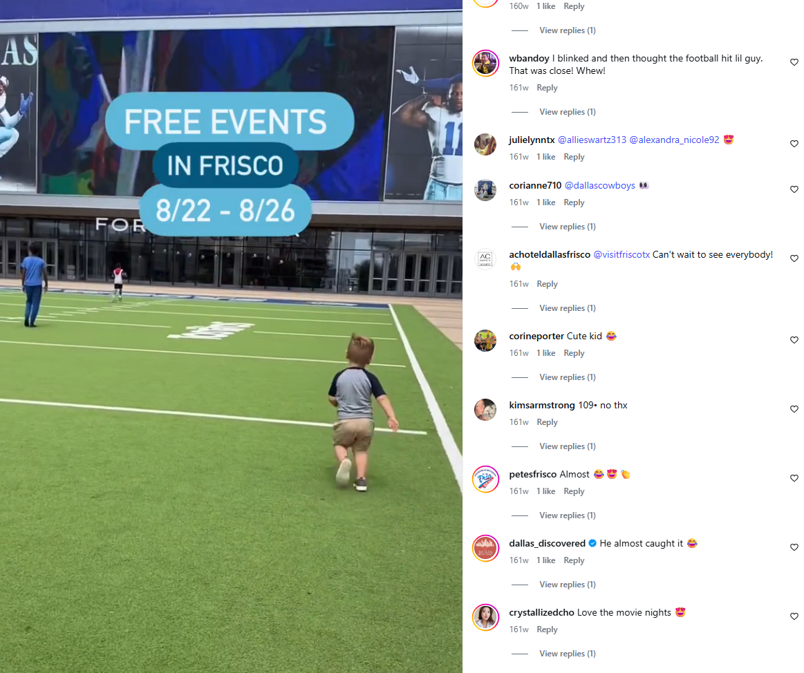 Proof that not everything you post needs to be perfect. This was simple b-roll, that I decided to publish without editing. As you can see at the end, my nephew stumbles, and it created all sorts of engagement for us in the comments!
