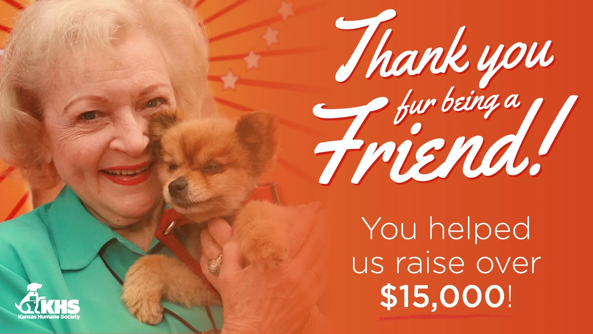 #BettyWhiteChallenge - We were thankful for those who helped us "Pour one out for Betty" 