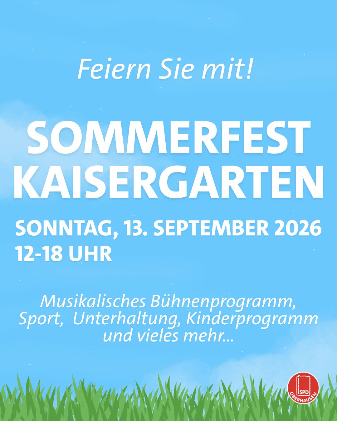 Familienfest im Kaisergarten 2027