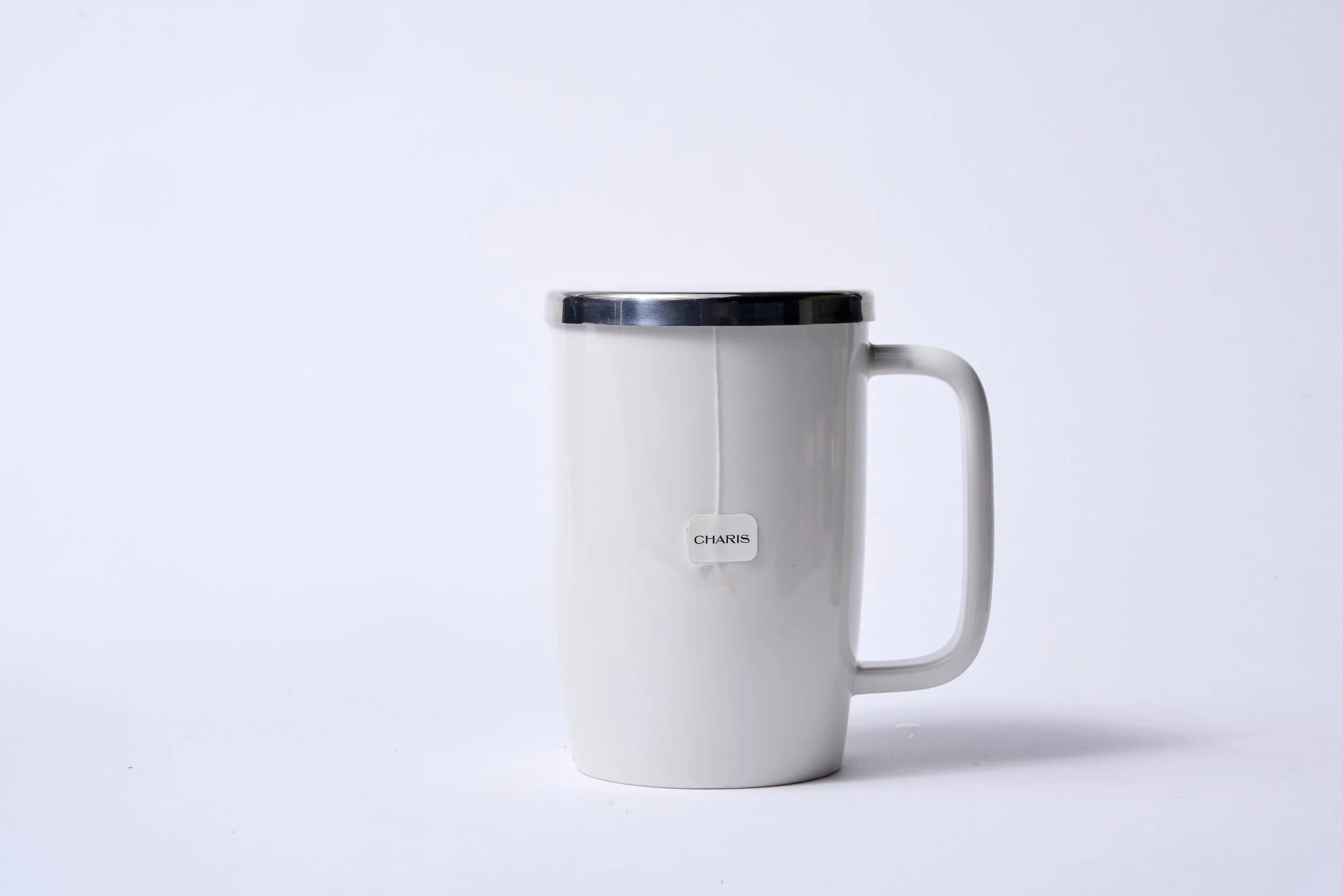 Ceramic Mug with Infuser & Lid