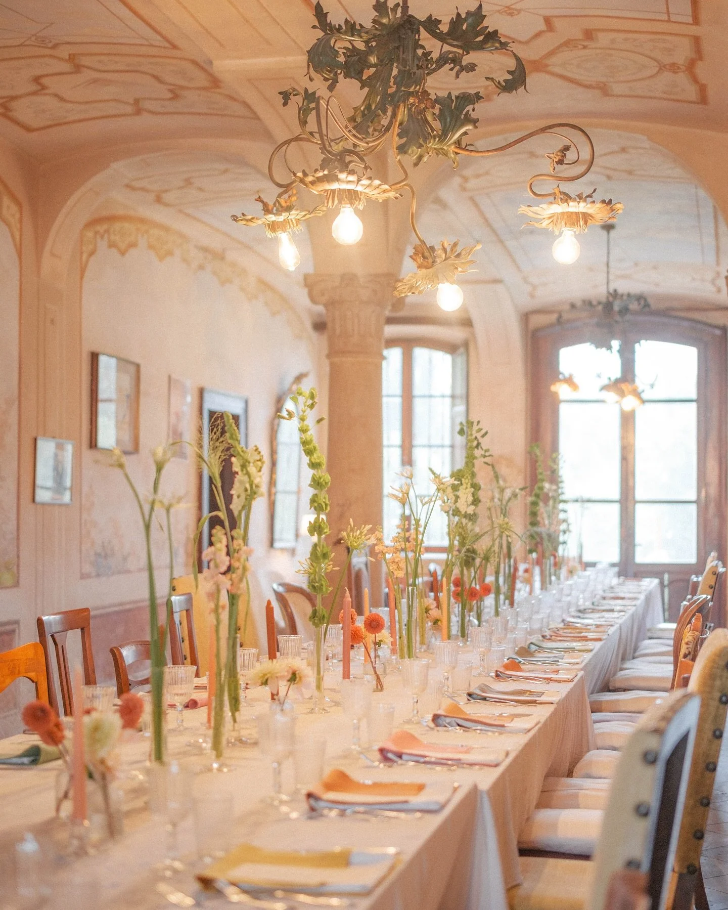 Marina &amp; Paolo | Autumn is such a wonderful time to celebrate! Warm colors and the special atmosphere of @cascinalagoscuro 🍂