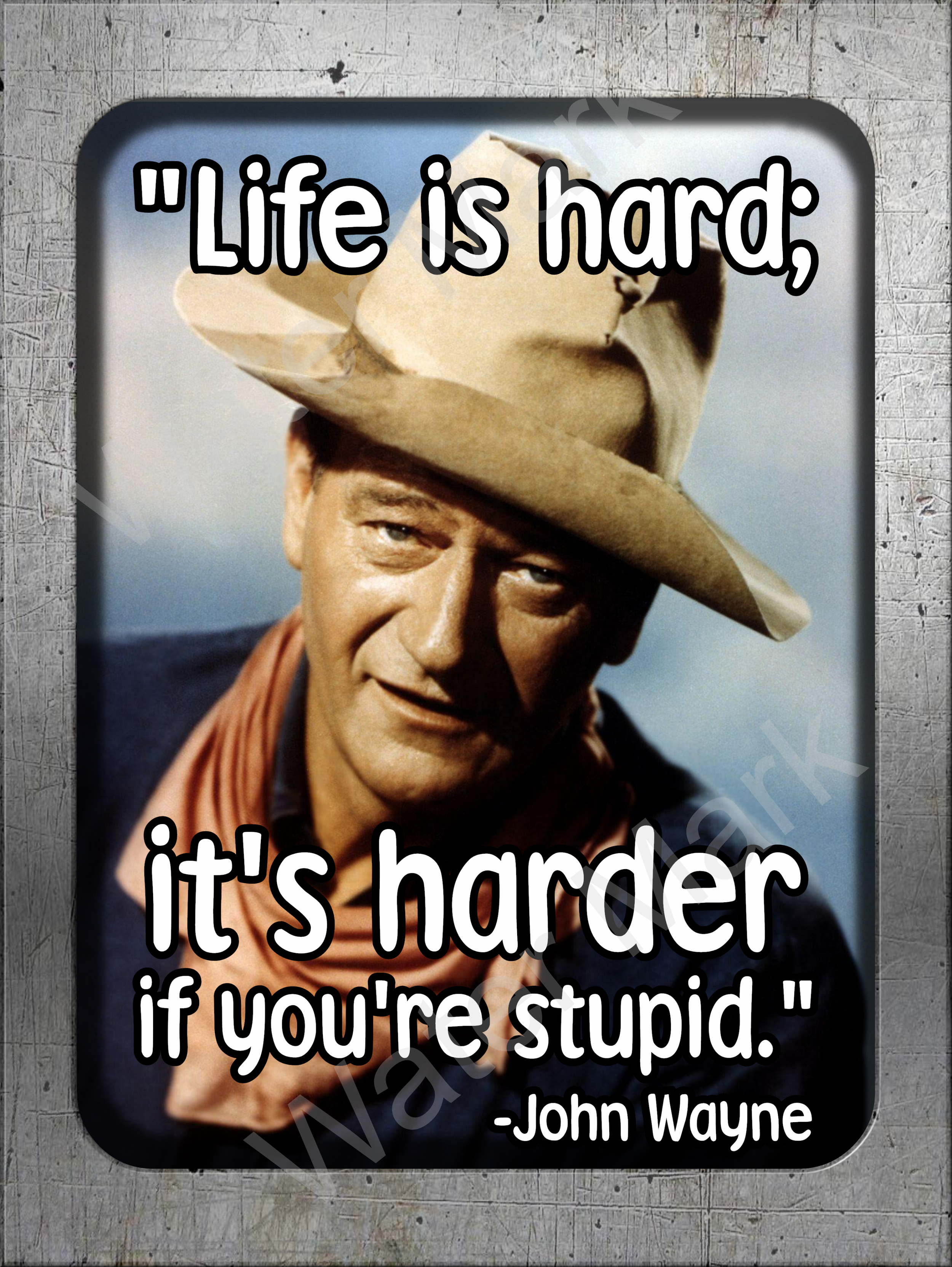 Life is Hard, John Wayne.png