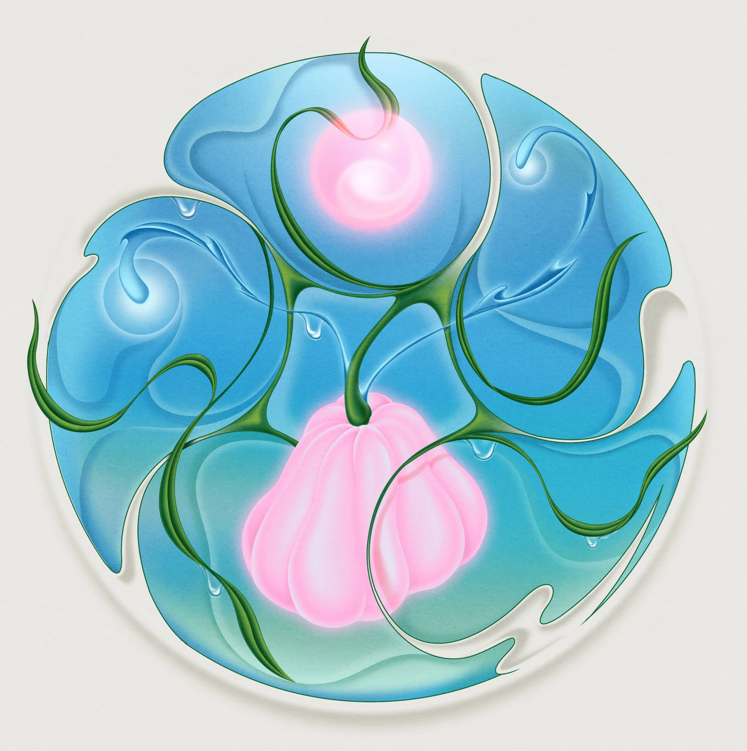 Artwork for 'Beau Soleil', a compilation raising money for displaced artists across the Levant. front cover, (2025).