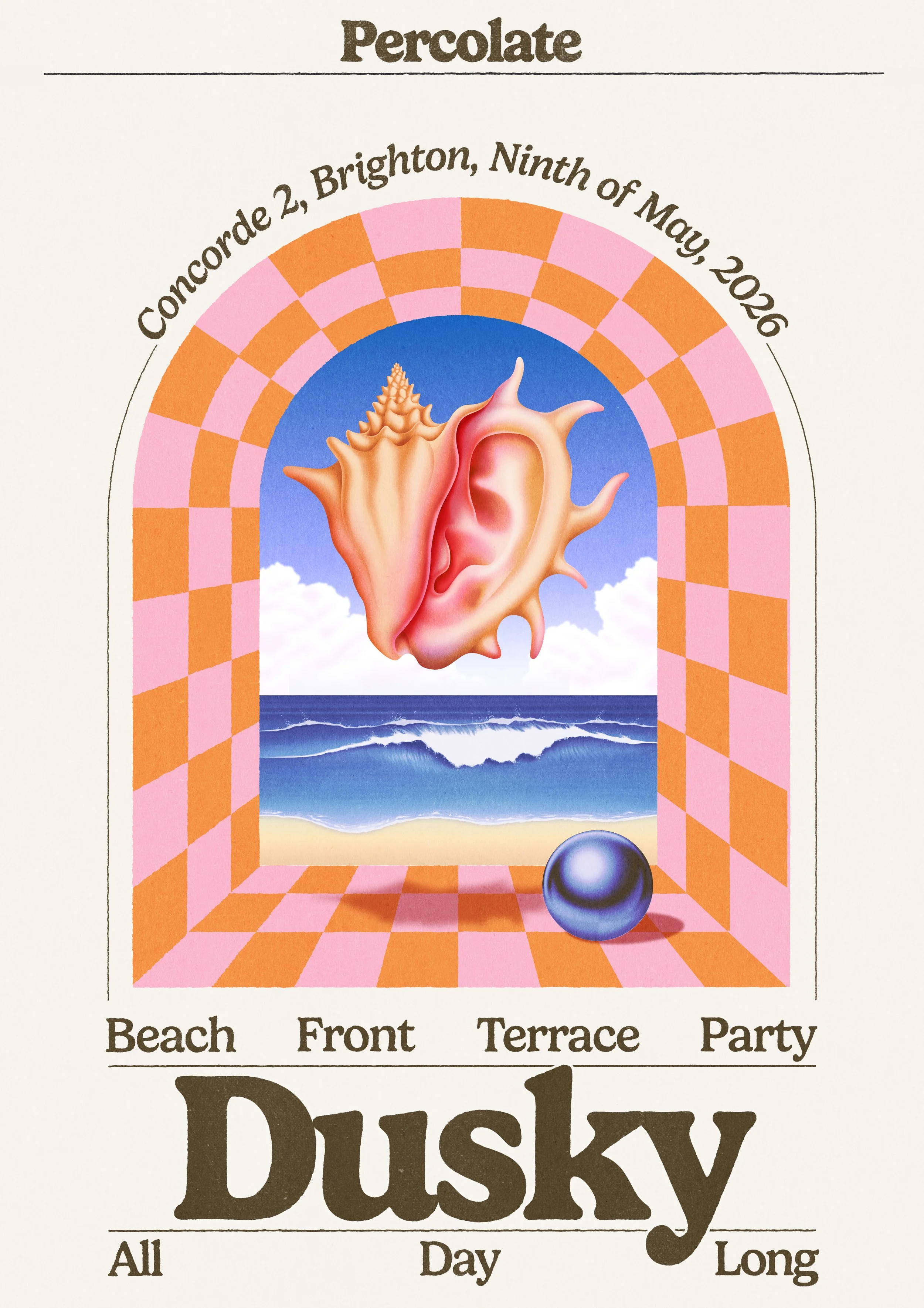 Percolate presents, Dusky, All Day Long, 2026.