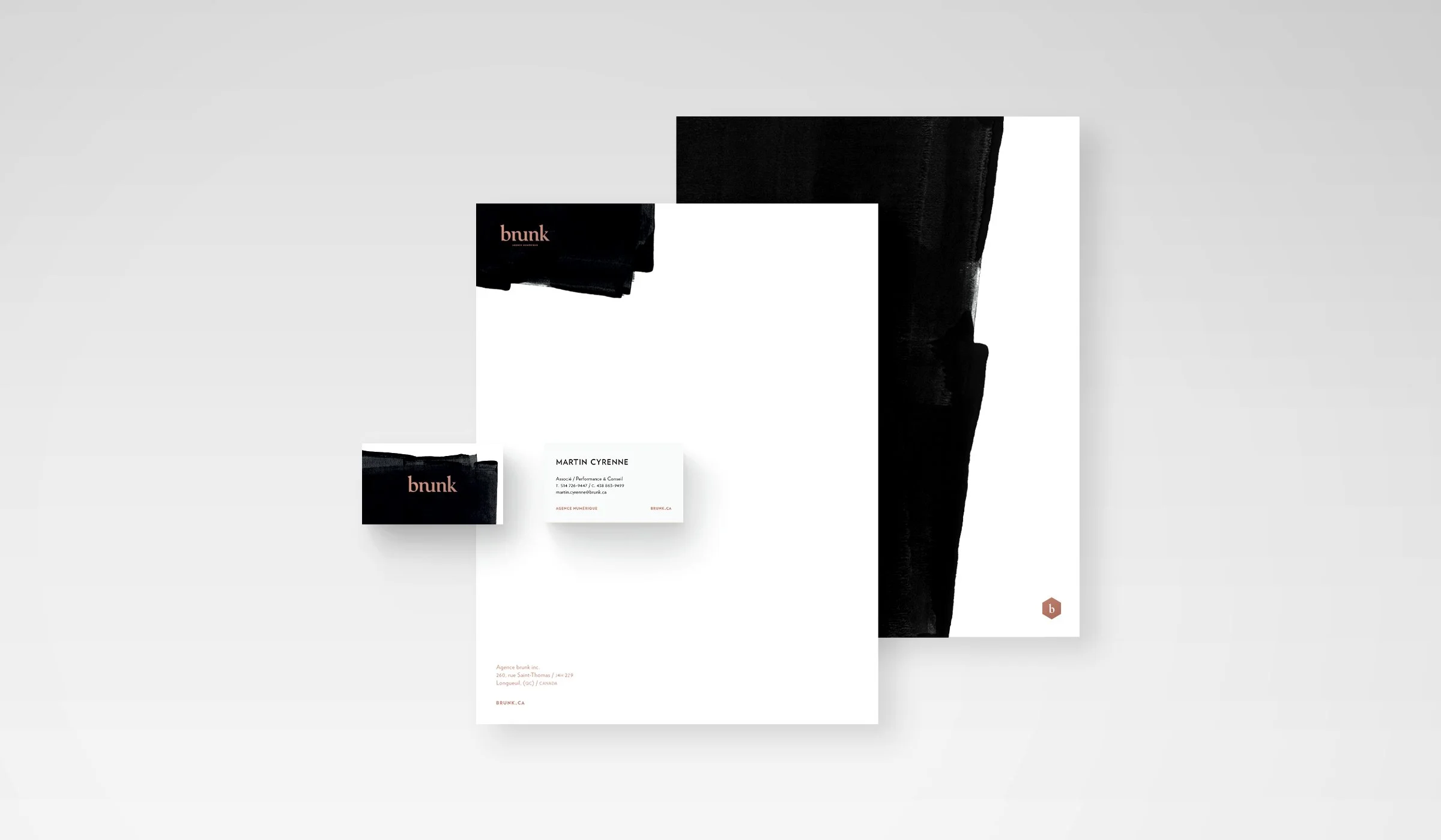 Identit Visuelle Brunk Agence Num rique Studio Byebye Bambi